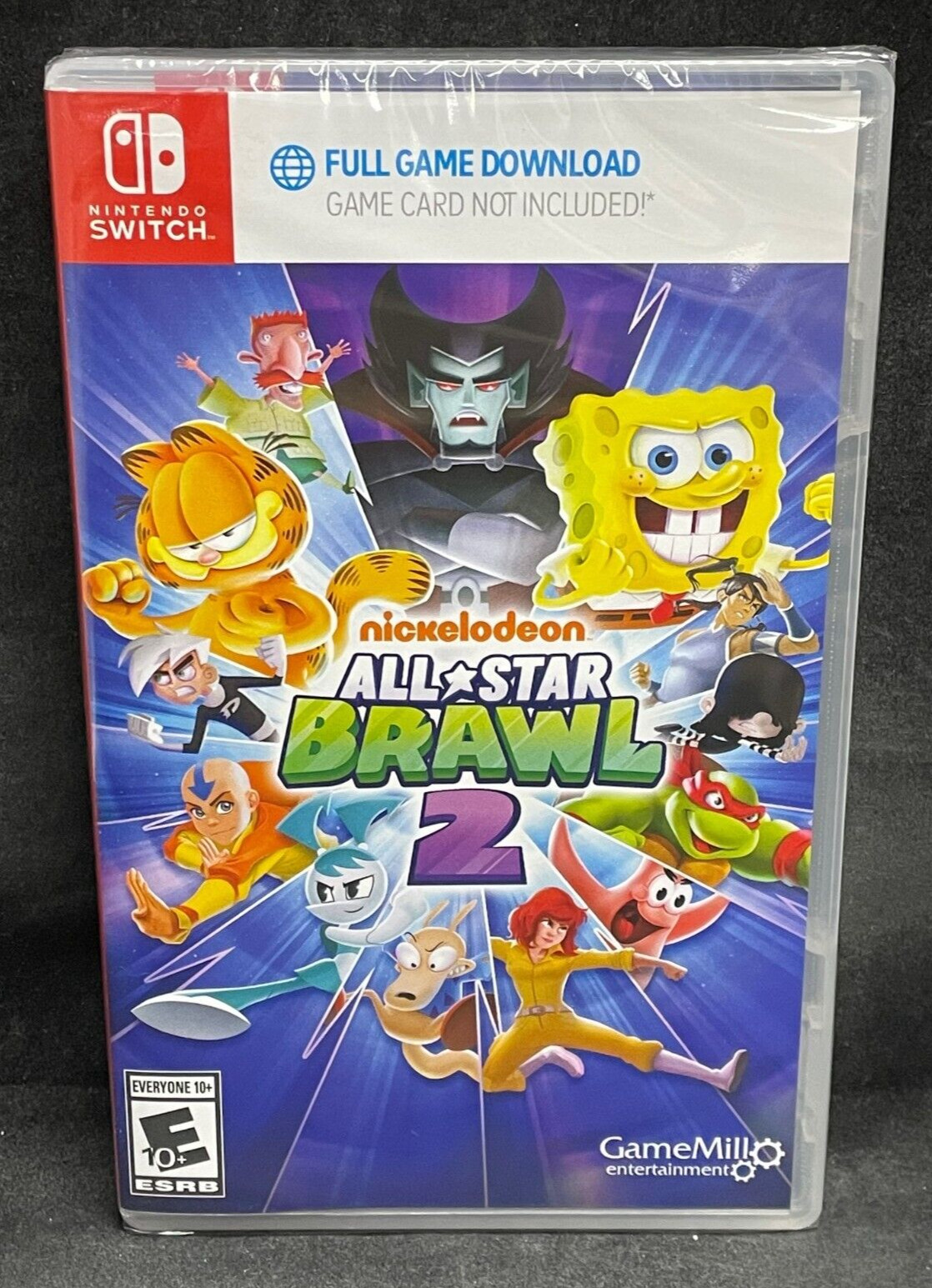 Nickelodeon All-Star Brawl 2 (Nintendo Switch) (Game Download In Box) BRAND NEW