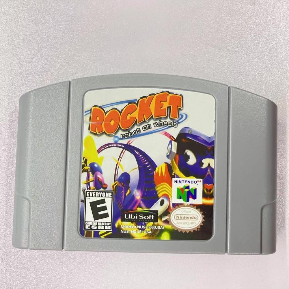 Rocket: Robot on Wheels – Nintendo 64 (N64) Retro gaming Fully functional