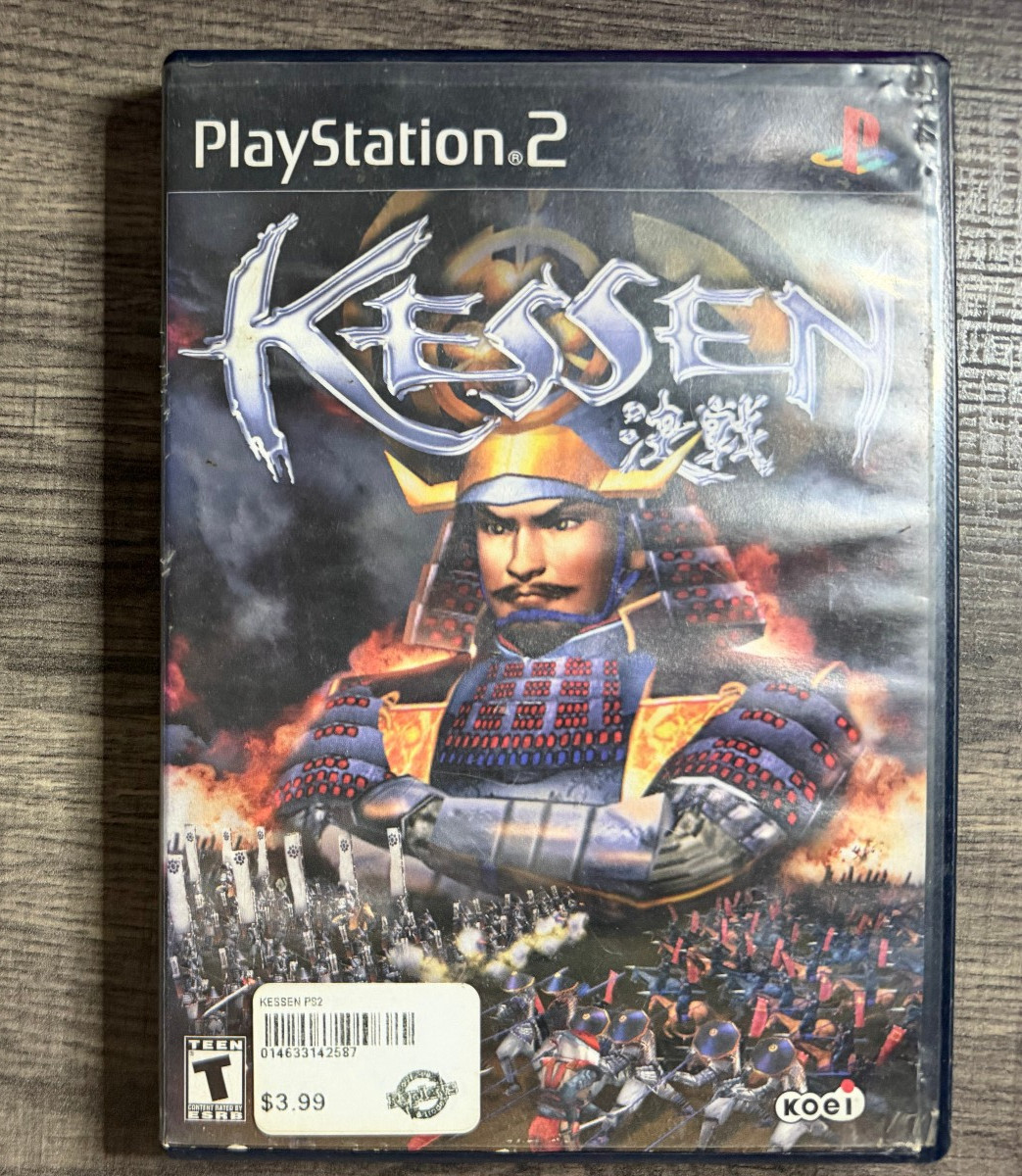 Kessen – Sony PlayStation 2 PS2 – Koei – Acceptable Condition