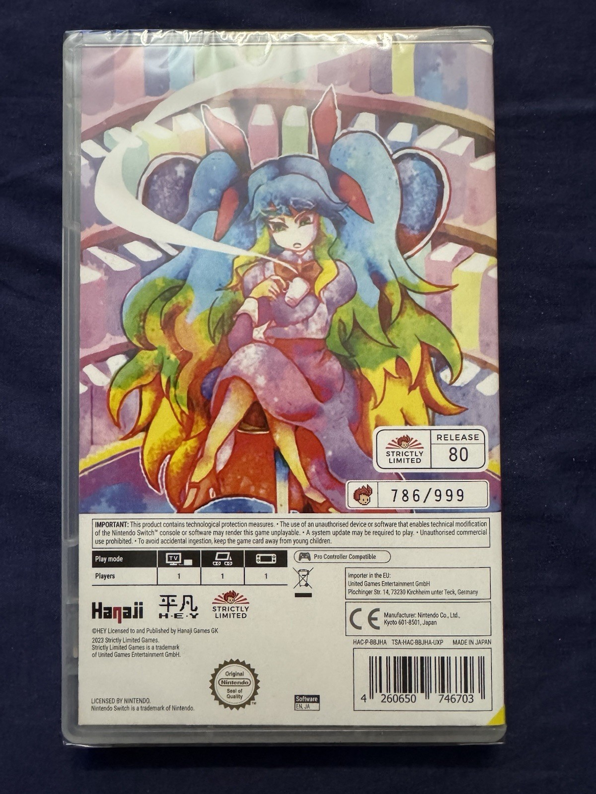 Dezatopia & Mecha Ritz (Switch) – With ART PLATE & POSTCARD FACTORY SEALED NEW