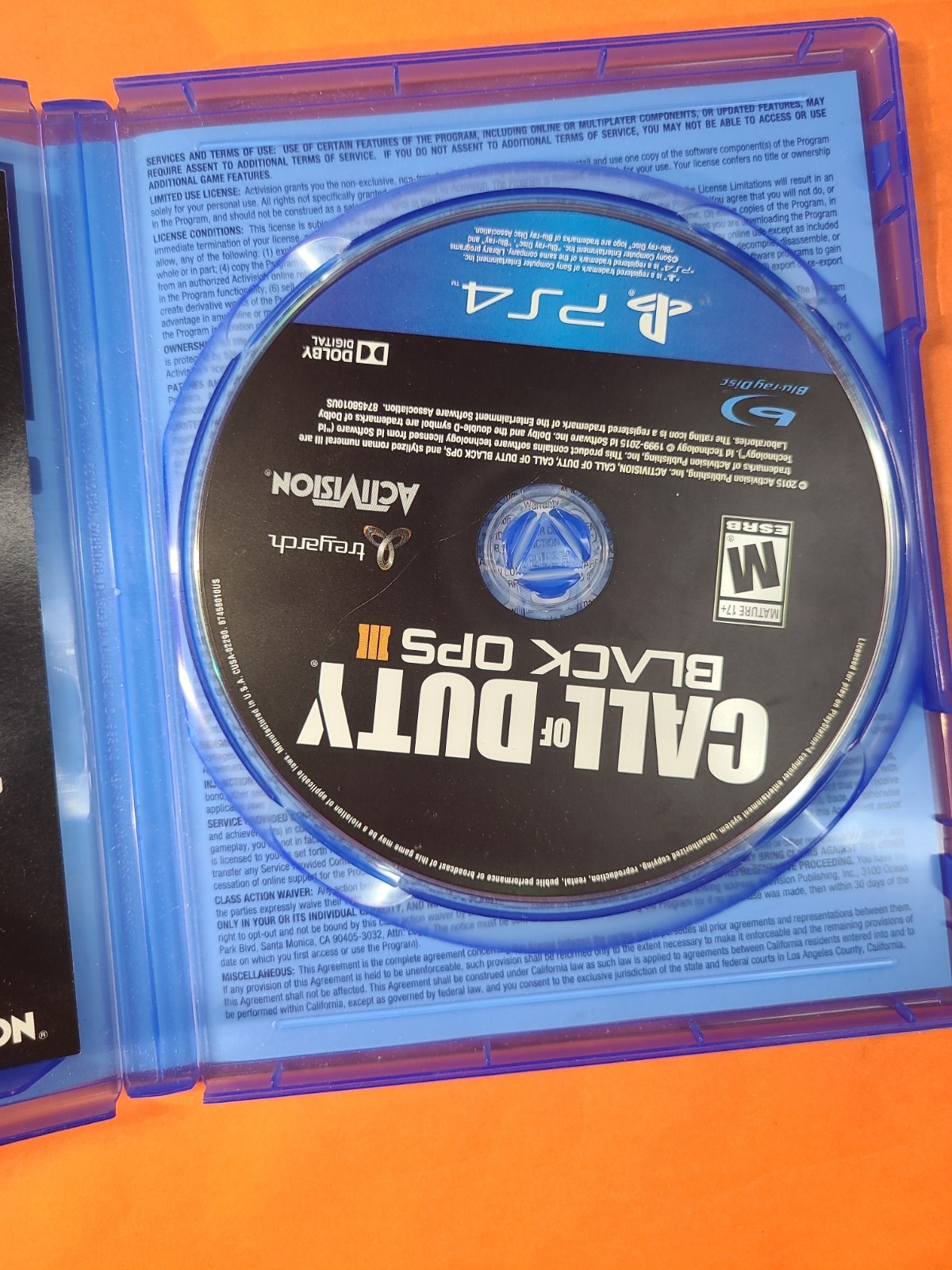 Call of Duty: Black Ops III Sony PlayStation 4 Complete