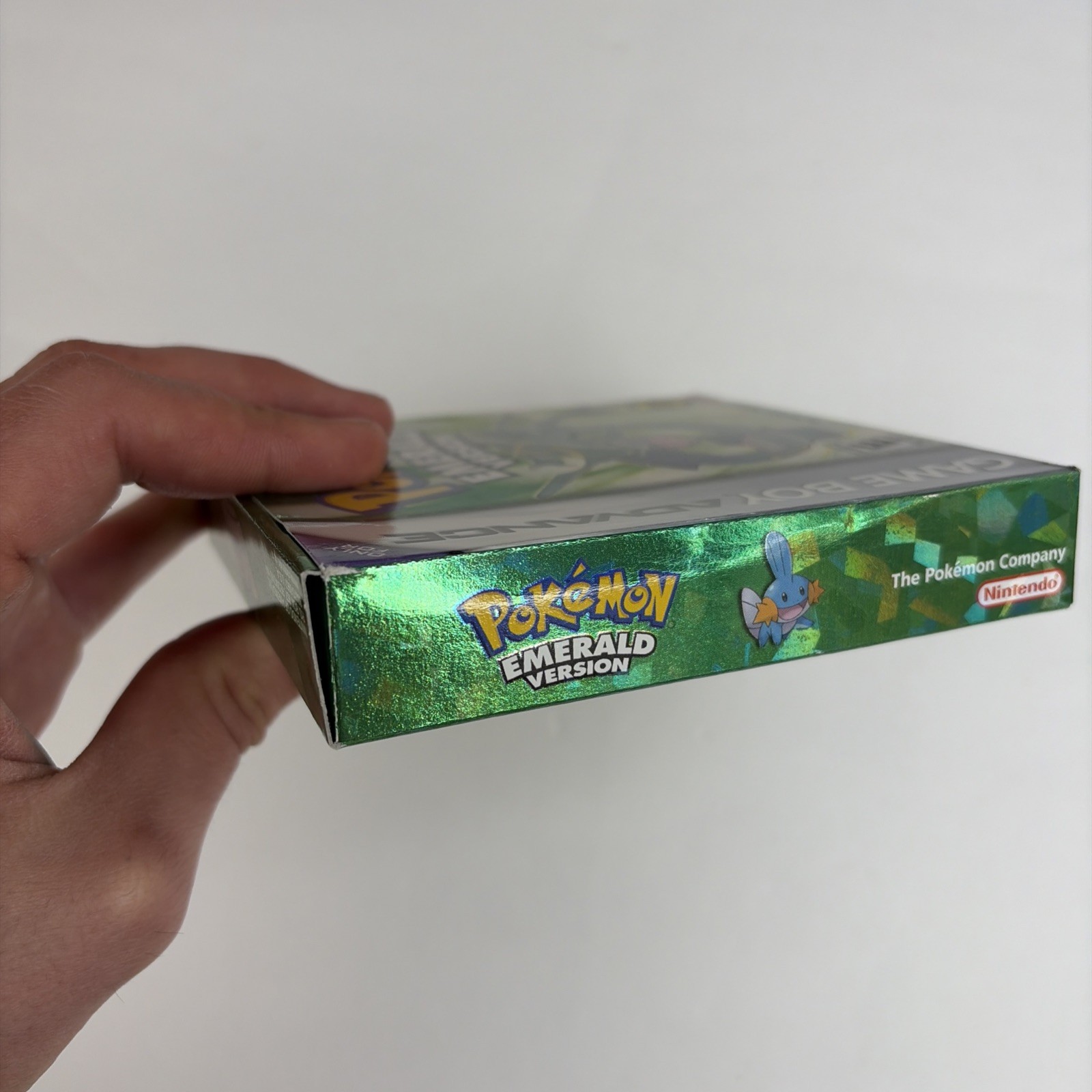 NICE Pokemon Emerald Game Boy Advance Authentic CIB Complete w Poster Manual Box