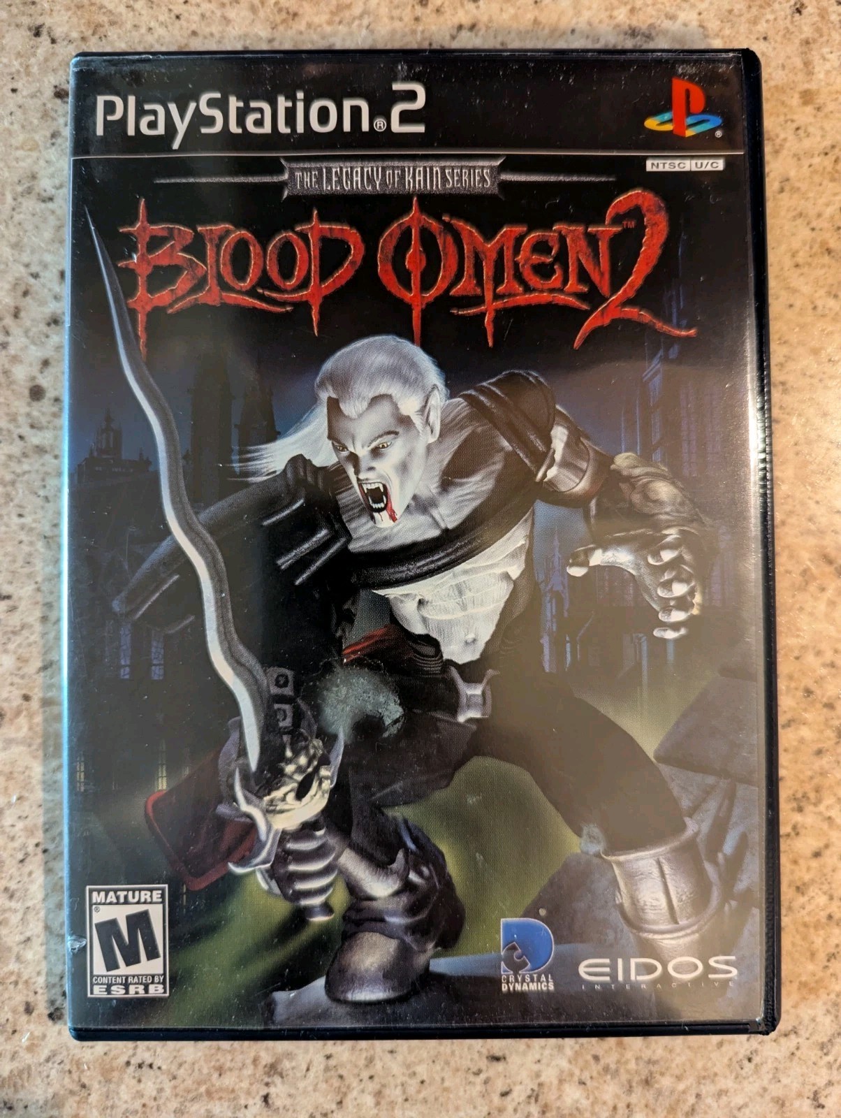 Blood Omen 2 – Sony PlayStation 2 PS2 – Complete In Box CIB. Great Condition!