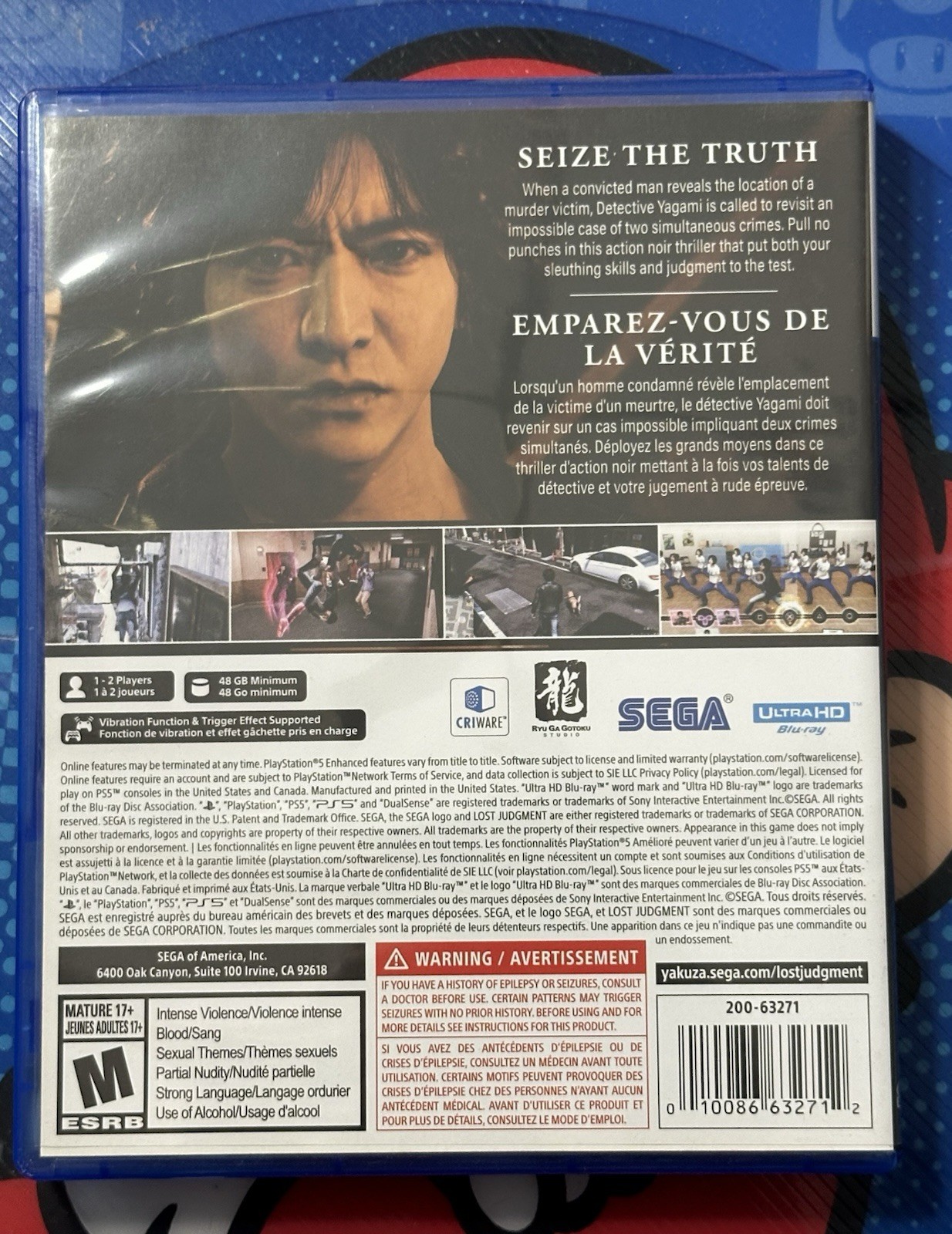 Lost Judgment – Sony PlayStation 5