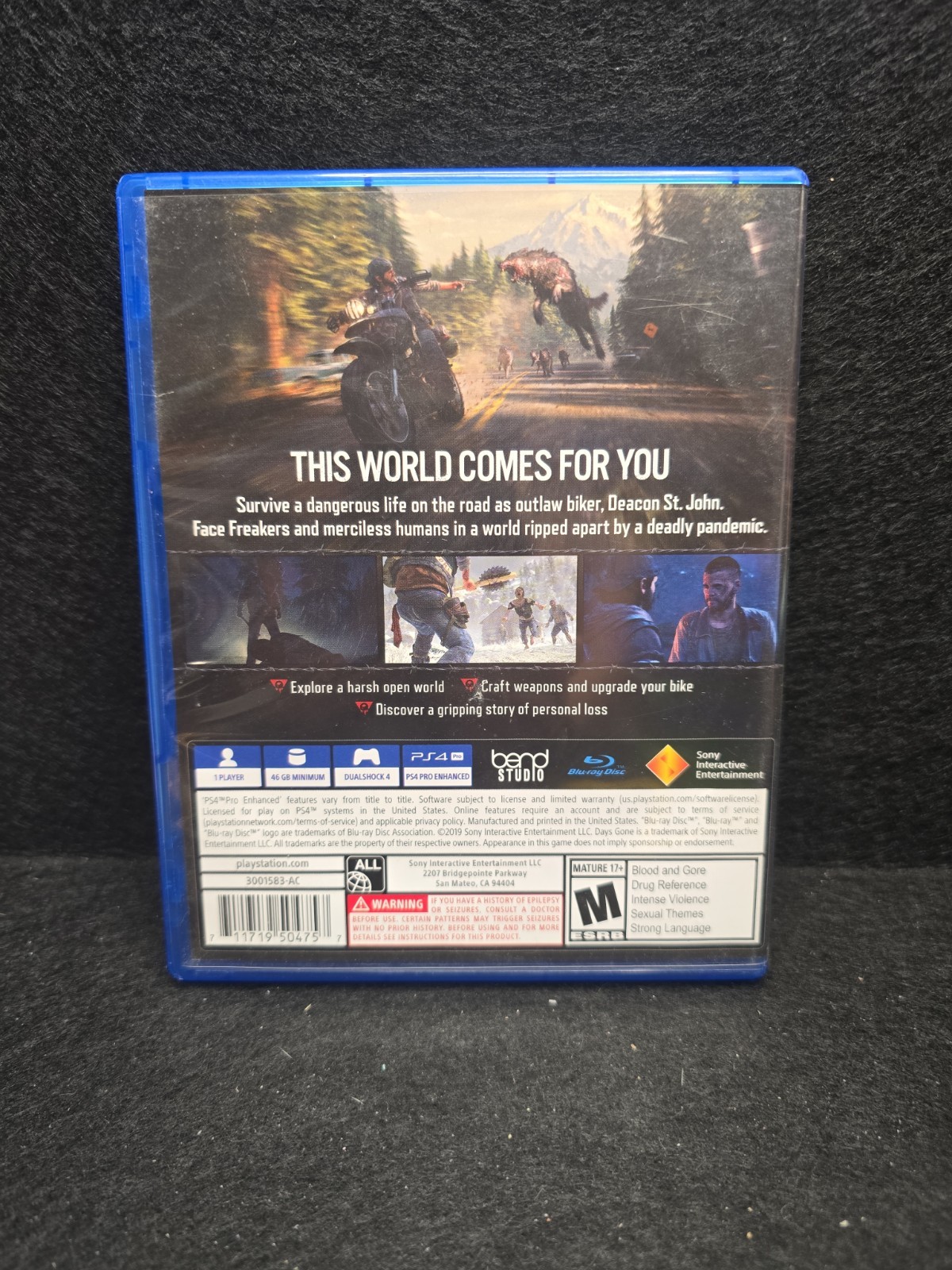 DAYS GONE – PS4 Game in Case