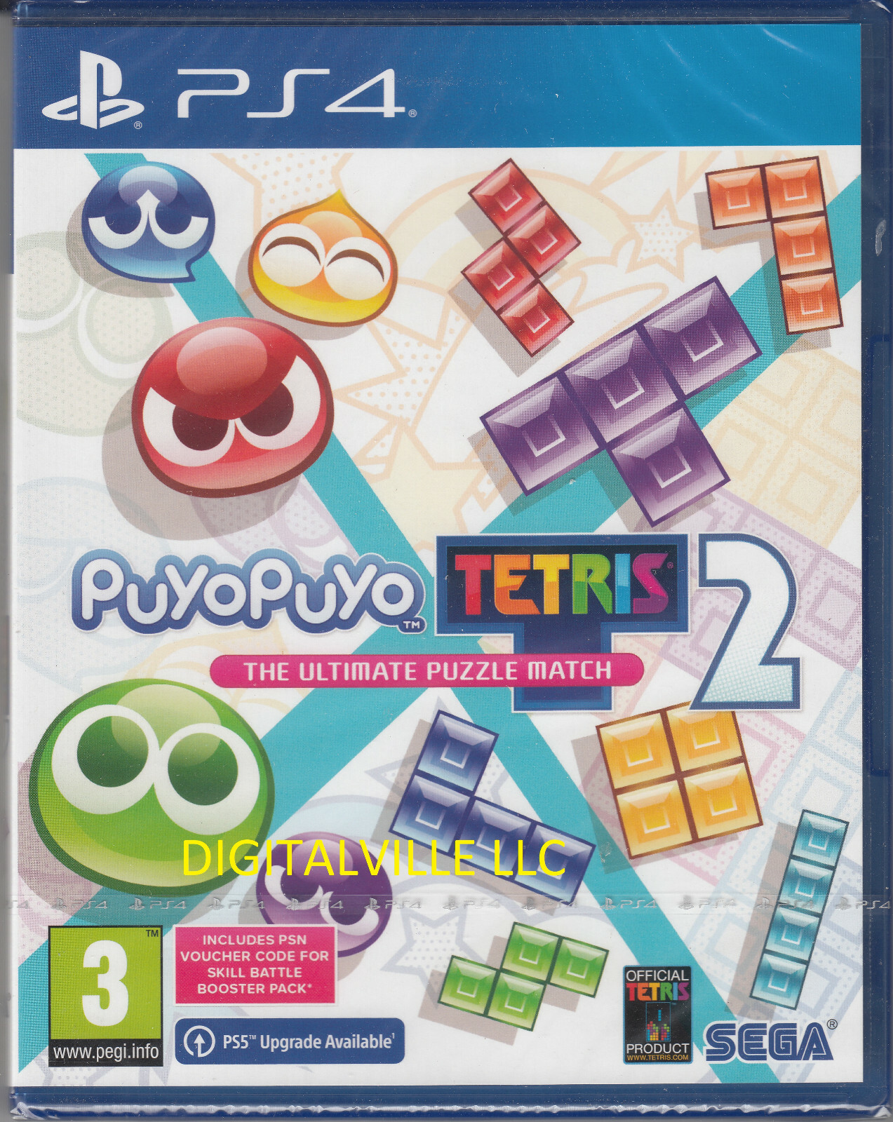 Puyo Puyo Tetris 2 PS4 Brand New Factory Sealed PS5 Upgrade Available
