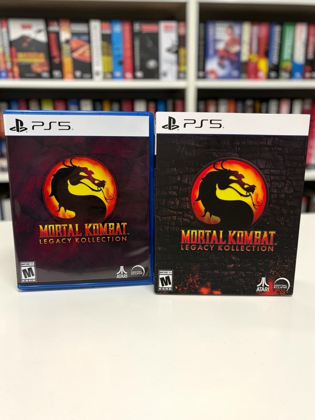 Mortal Kombat: Legacy Kollection (Sony PlayStation 5 PS5, 2025) Slipcover