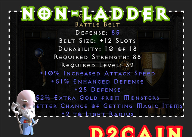 Diablo 2 SC⭐️Non-Ladder⭐️Gore Rider Boots⭐️PC/SWITCH/PS