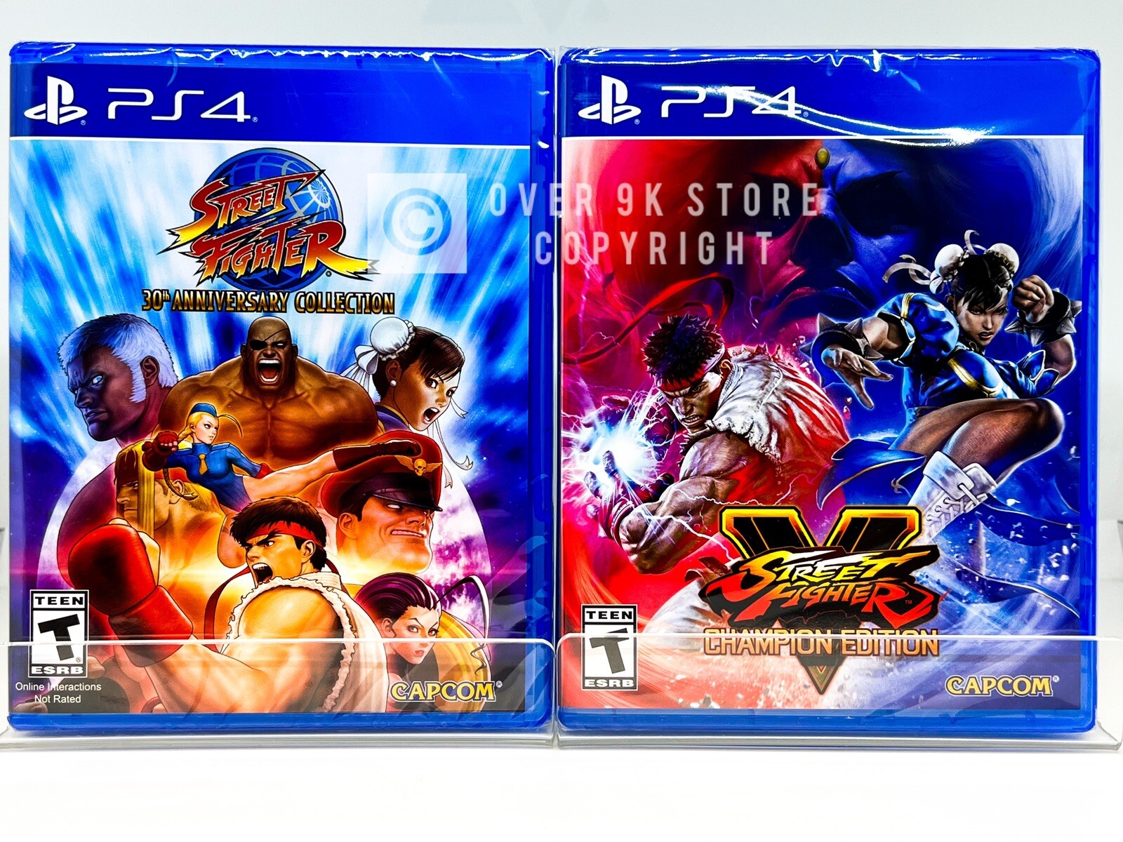 Street Fighter 30th Collection + Street Fighter V 5 Champion Ed – PS4 – New