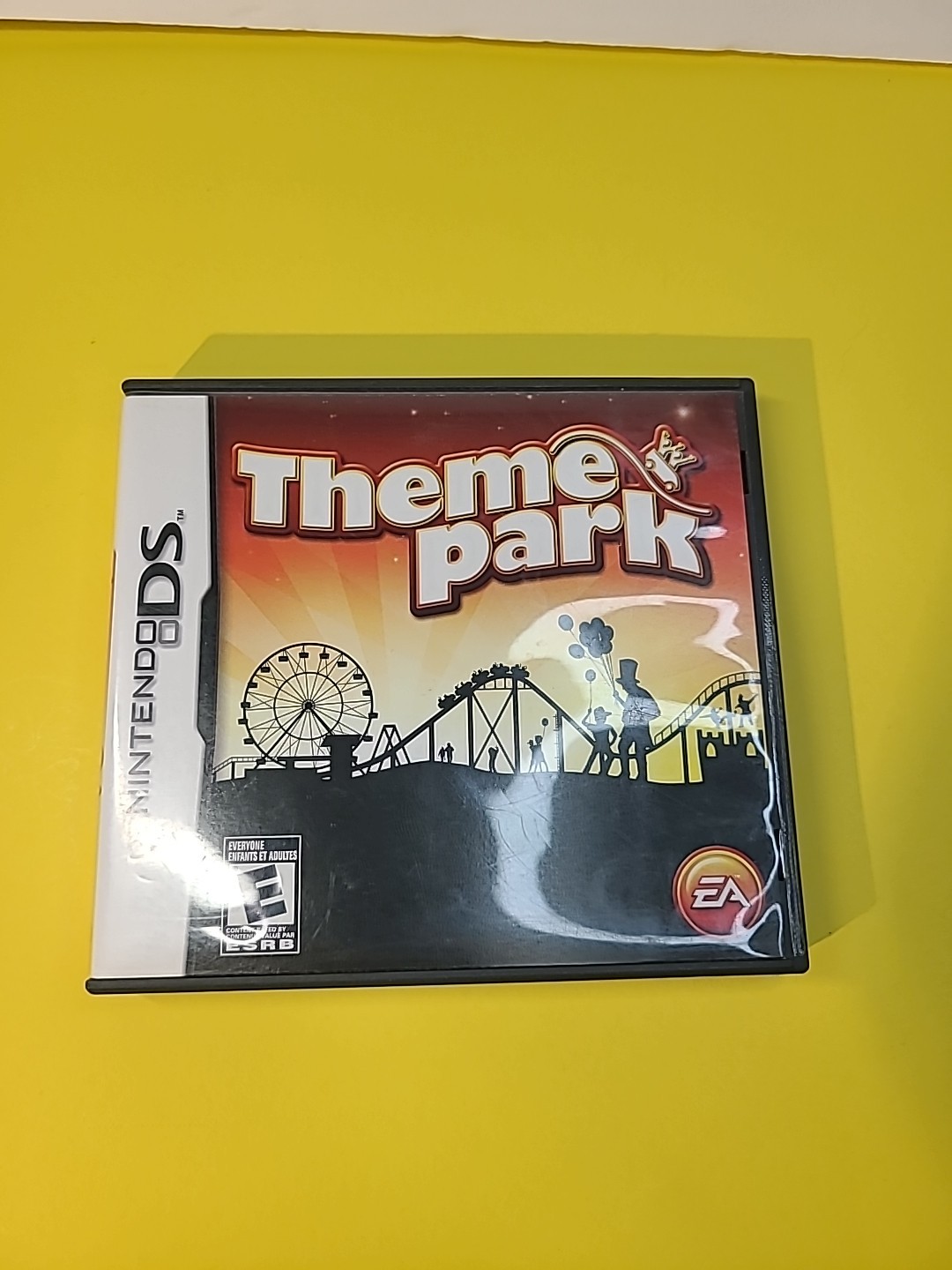 Theme Park (Nintendo DS, 2007) Complete w/ Manual Cleaned & TESTED!