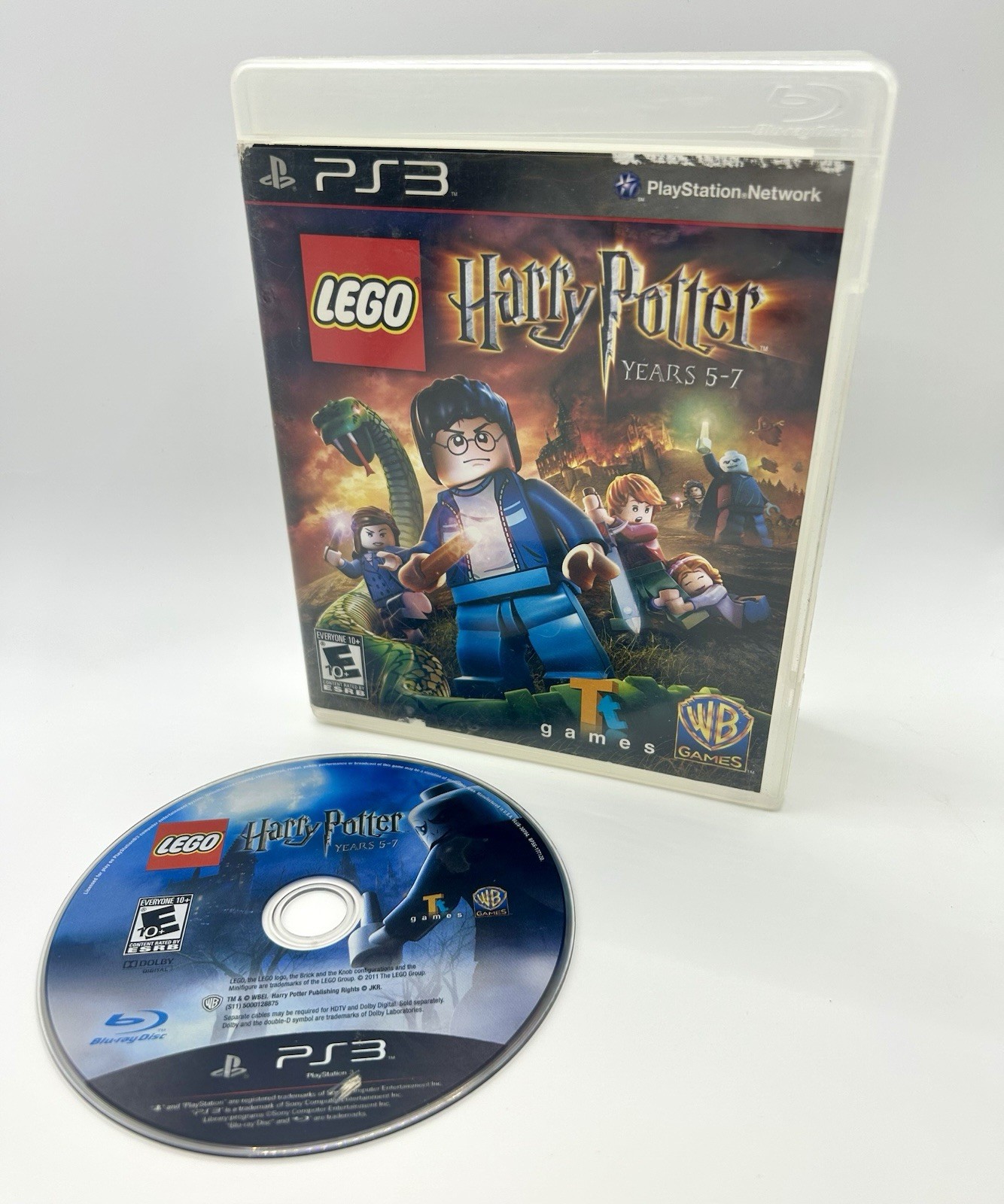 LEGO Harry Potter: Years 5-7 PlayStation 3, 2011 Edition. No Manual