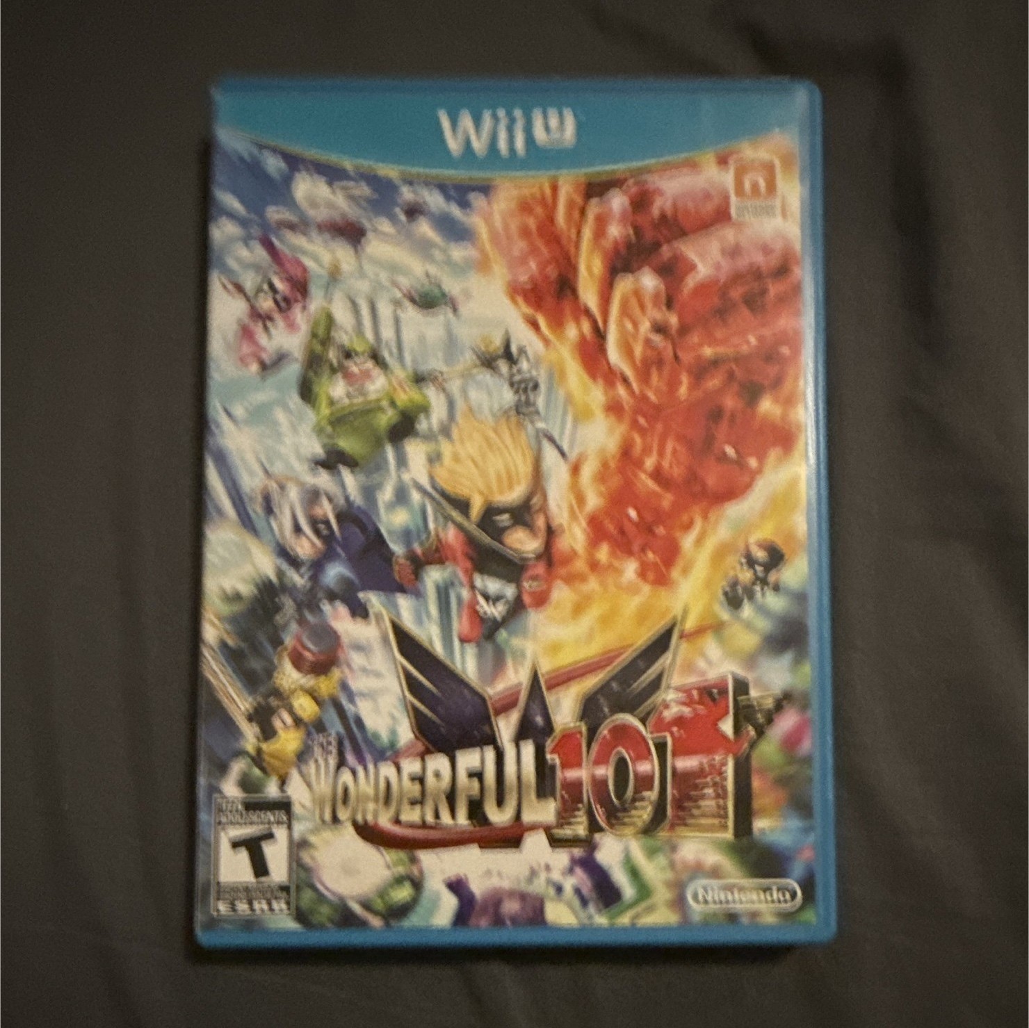 Nintendo The Wonderful 101 Wii U Action Adventure T NTSC-U/C 2013 CIB Manual