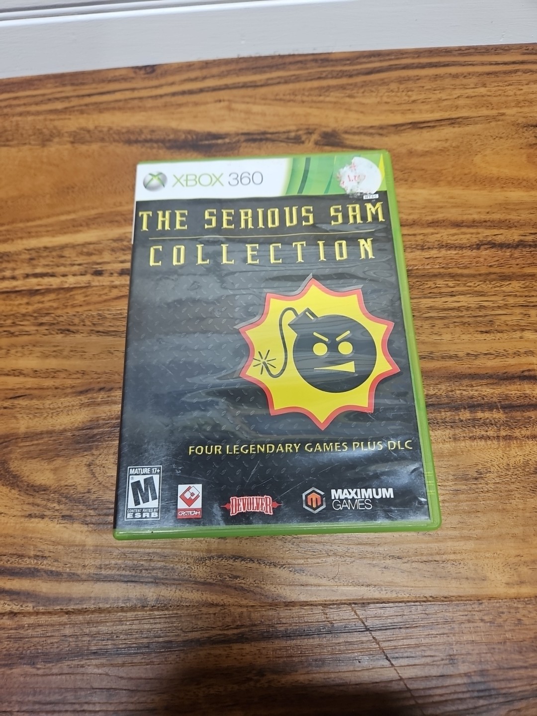 The Serious Sam Collection (Microsoft Xbox 360, 2013) Case & Disc