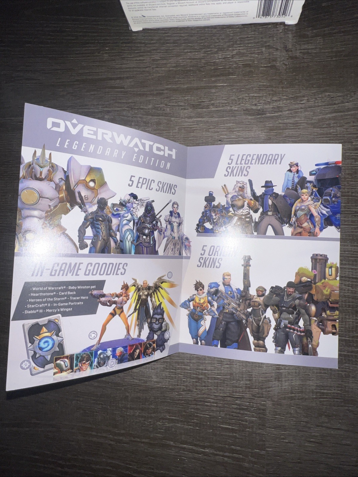 Activision Blizzard Overwatch Legendary PC Edition