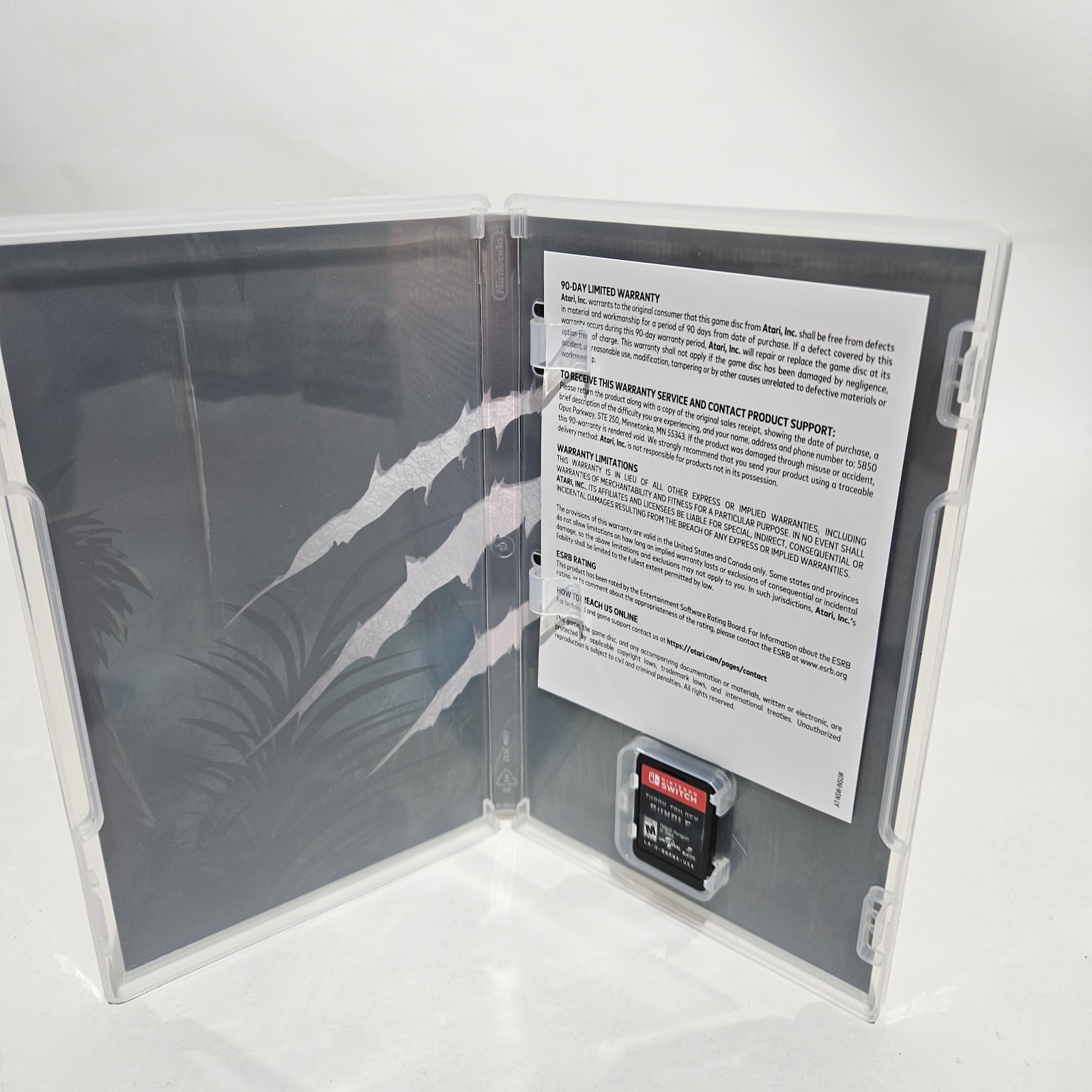 Turok Trilogy Bundle Complete In Box CIB Nintendo Switch US Version Tested