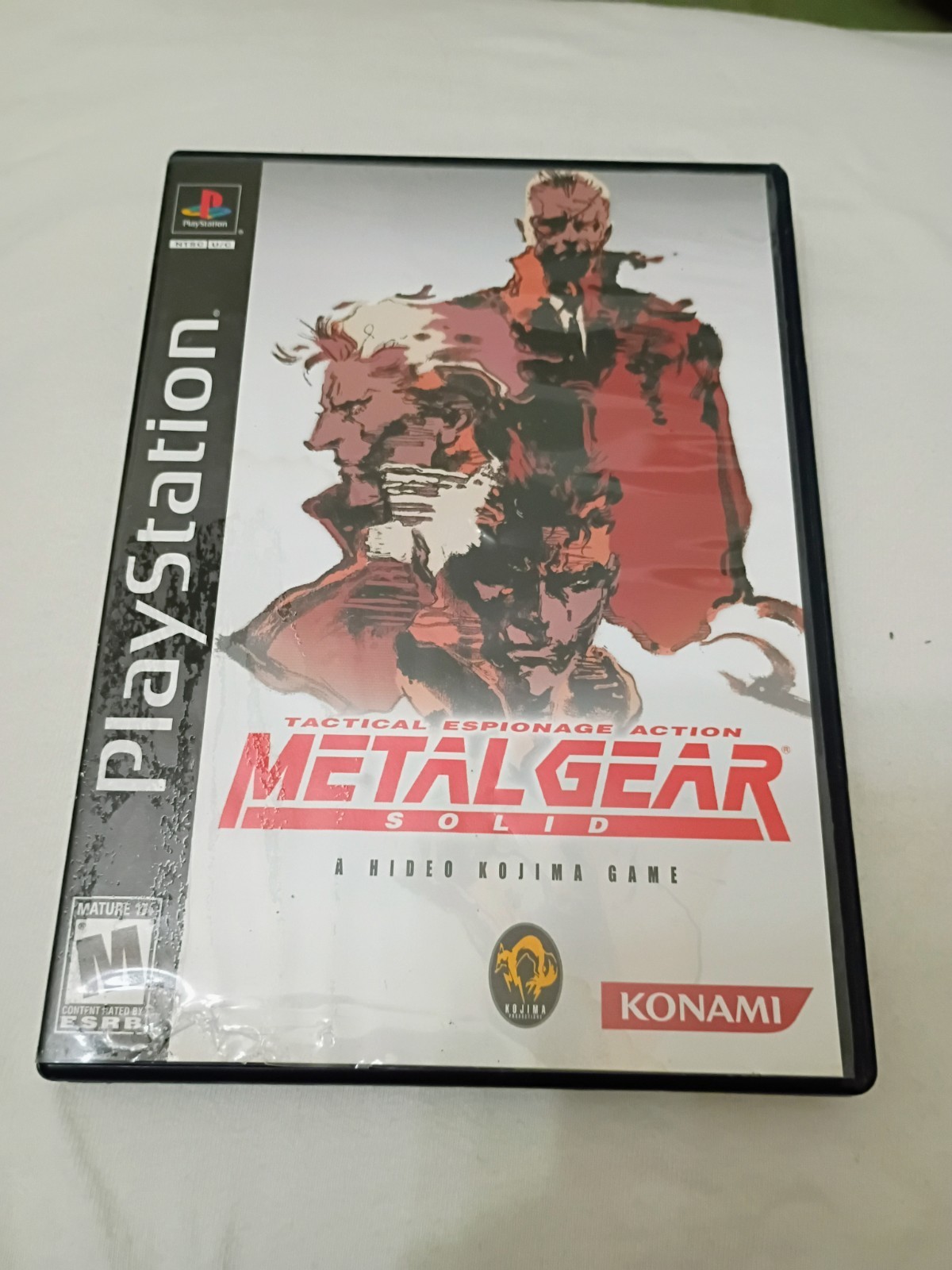 PlayStation Tactical Espionage Metal Gear Solid Complete 2 Disc Clean