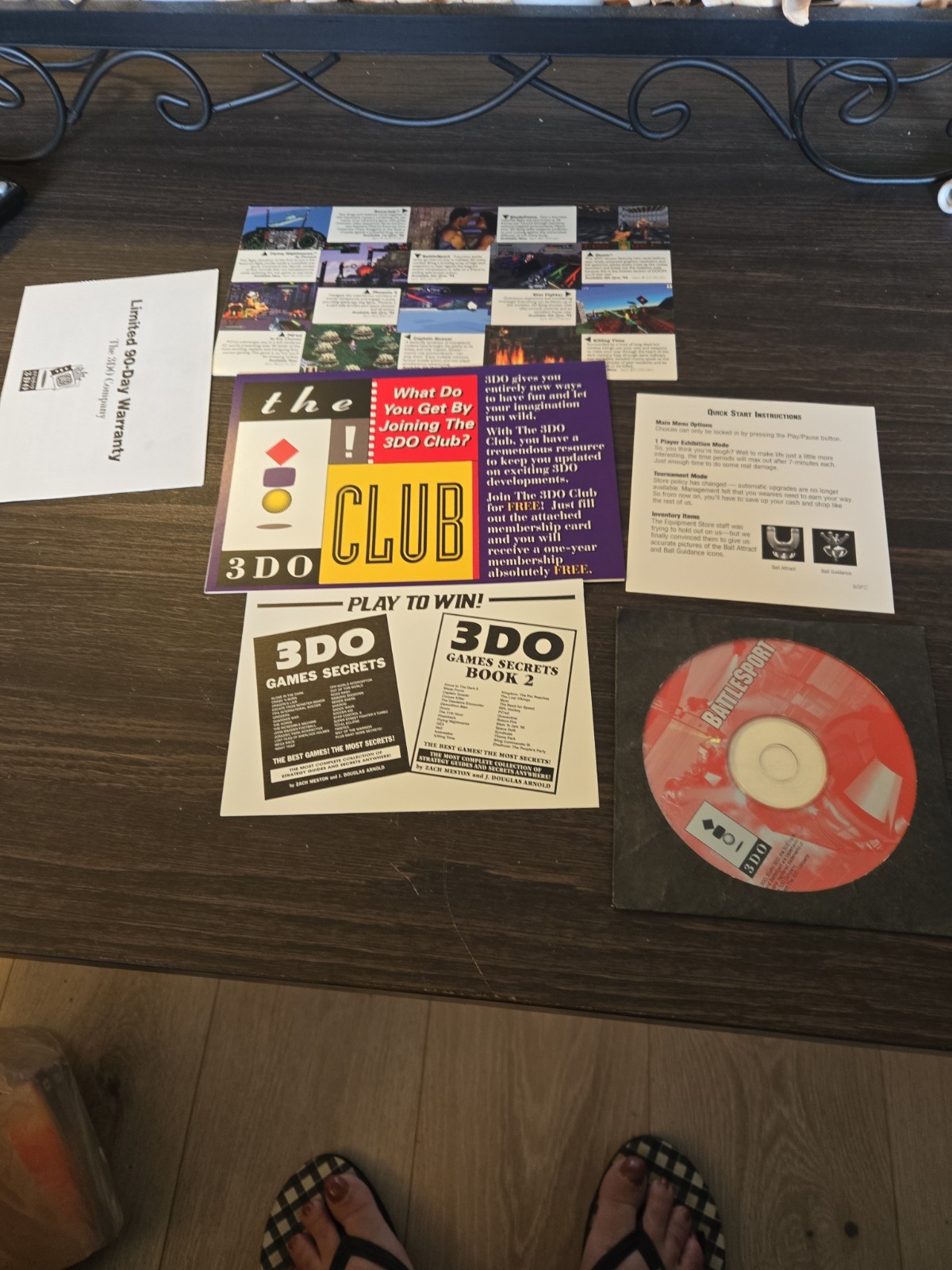 BattleSport (Panasonic 3DO, 1995) Studio 3DO Game – Complete