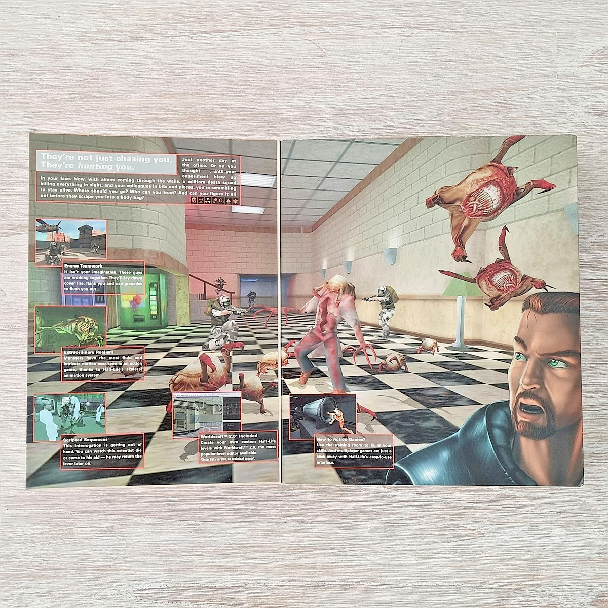 1998 Rare Oz BIG BOX PC Edition of HALF-LIFE