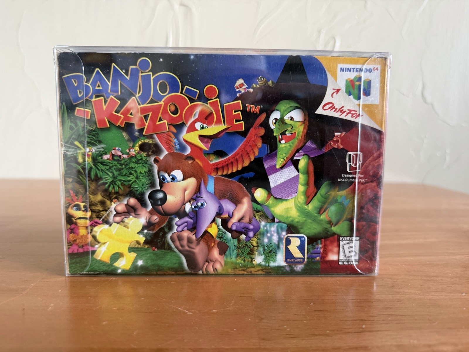 Banjo-Kazooie Excellent Condition (Nintendo 64) Complete In Box + Manual + Case