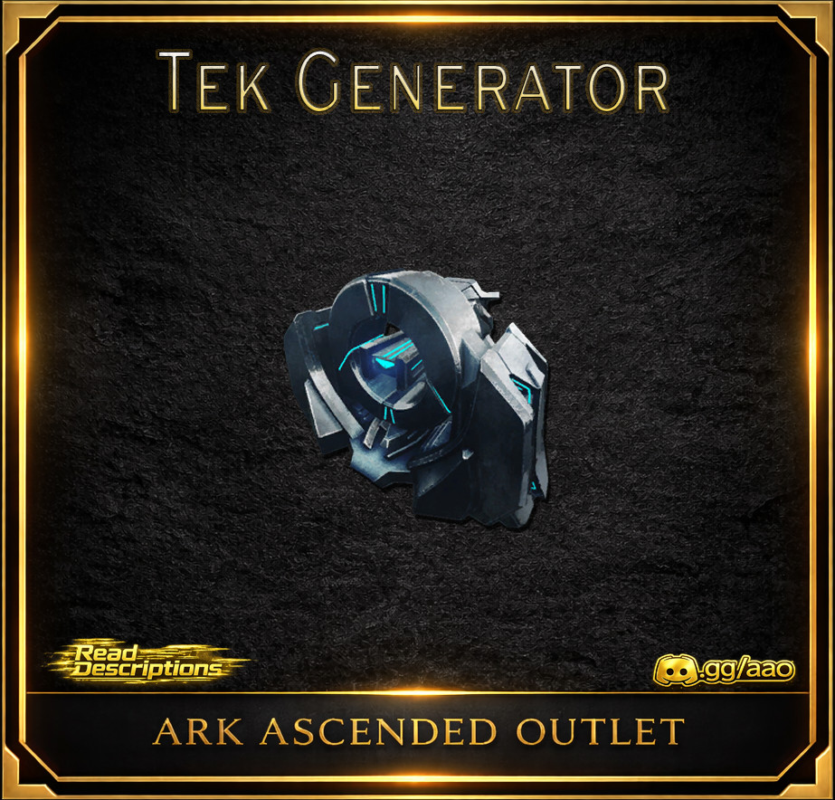 Tek Generator-Ark Survival Ascended-PVE-ASA-Structures-Official-AAO