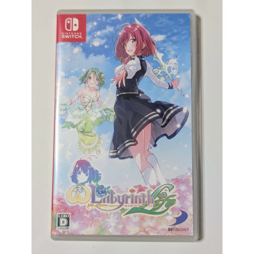 Omega Labyrinth Life Nintendo Switch Japan Import Used W/Case