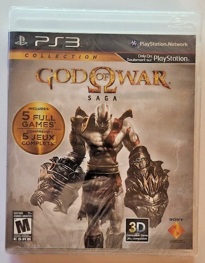 God of War Saga PS3 Brand New Game [2012 Action]