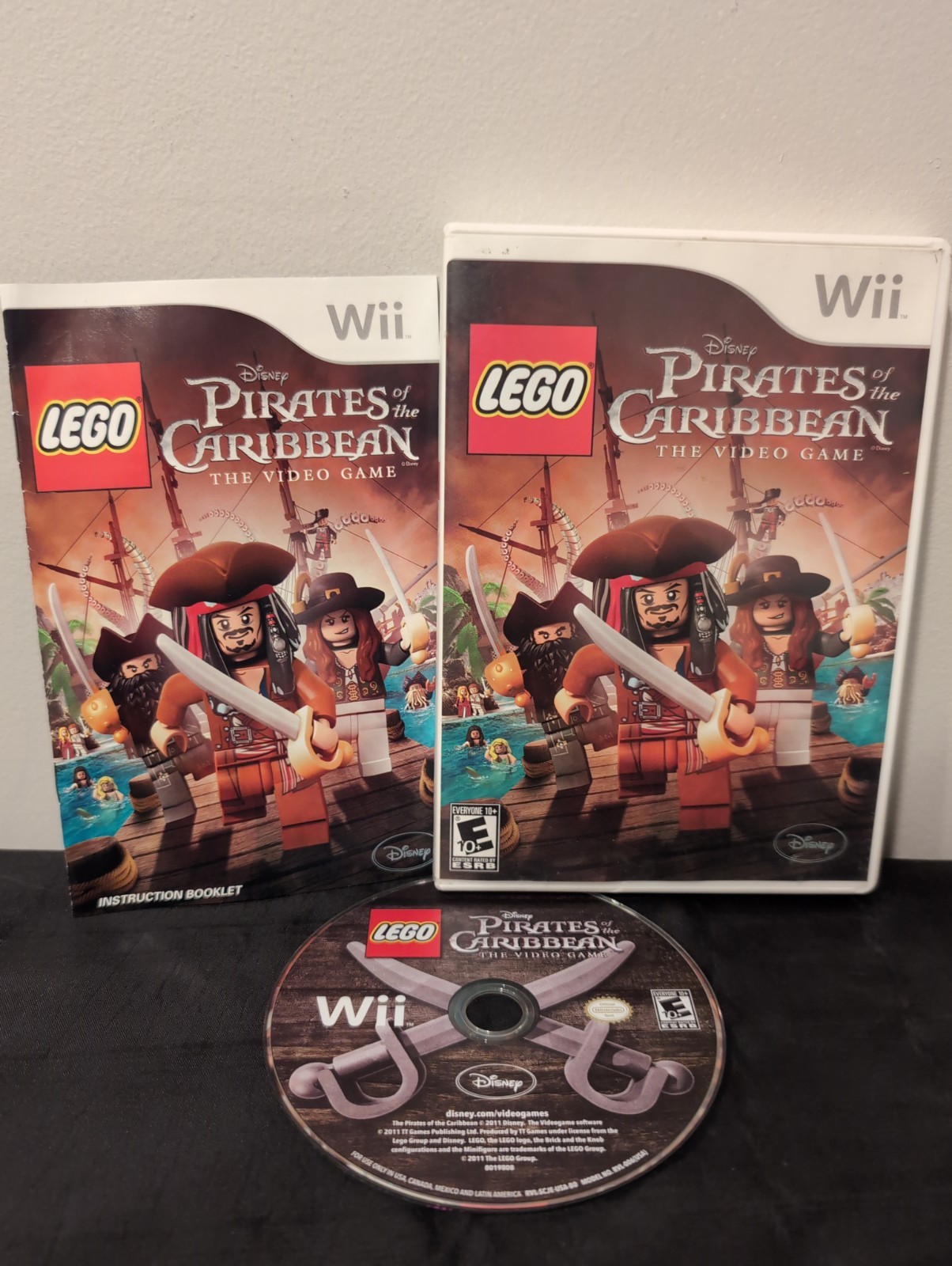 LEGO Pirates of the Caribbean: The Video Game Nintendo Wii CIB