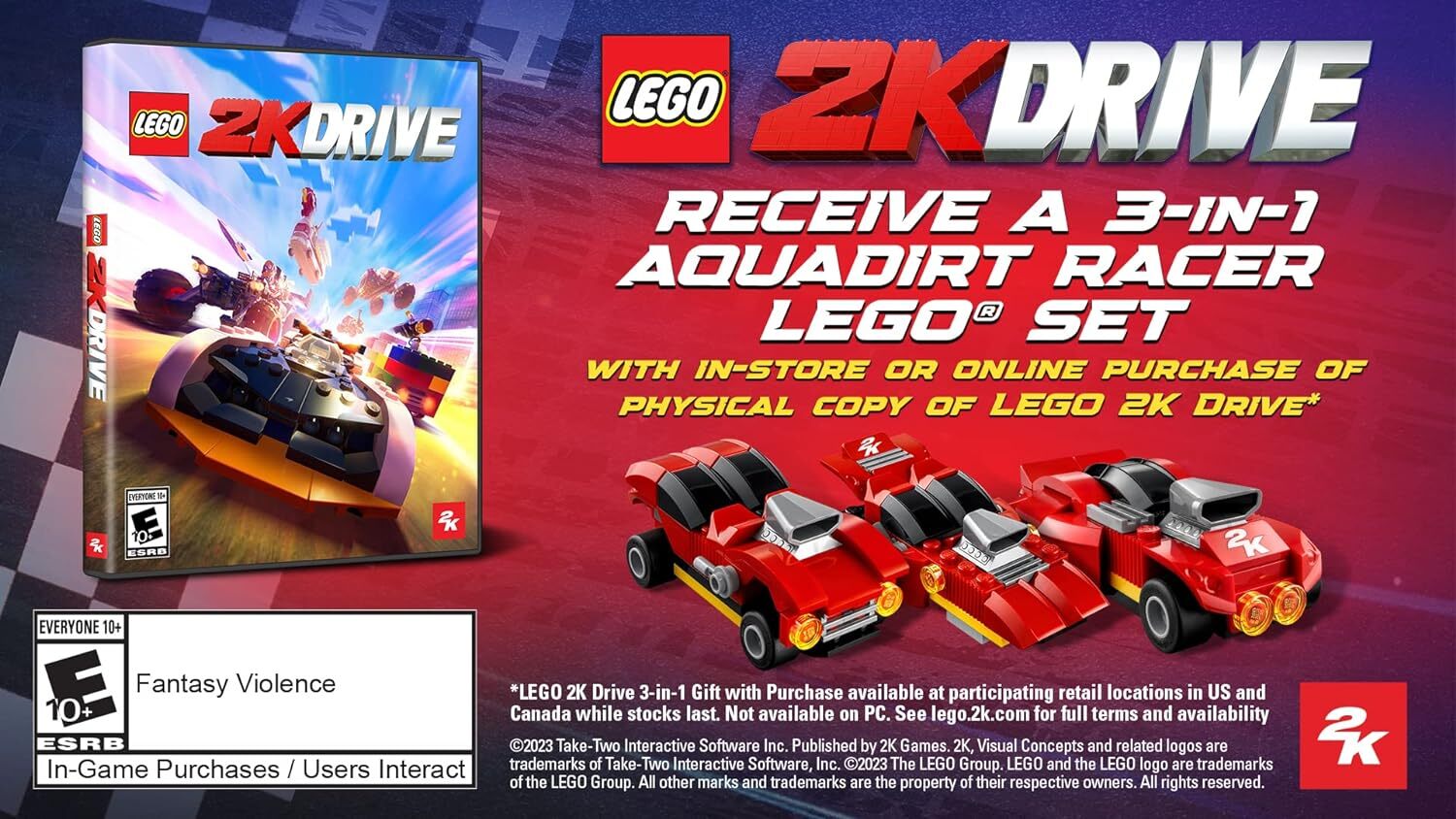 Lego 2K Drive – Awesome Edition [Microsoft Xbox One / Xbox Series X] NEW