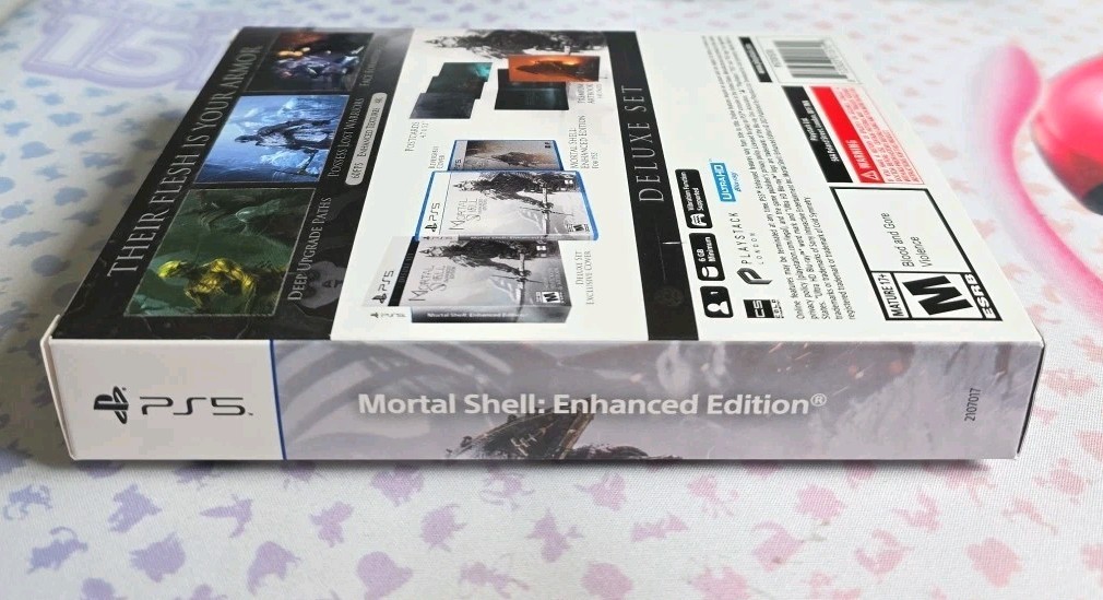 Mortal Shell: Enhanced Edition Deluxe Set (PS5) – CIB – VERY RARE & OOP!