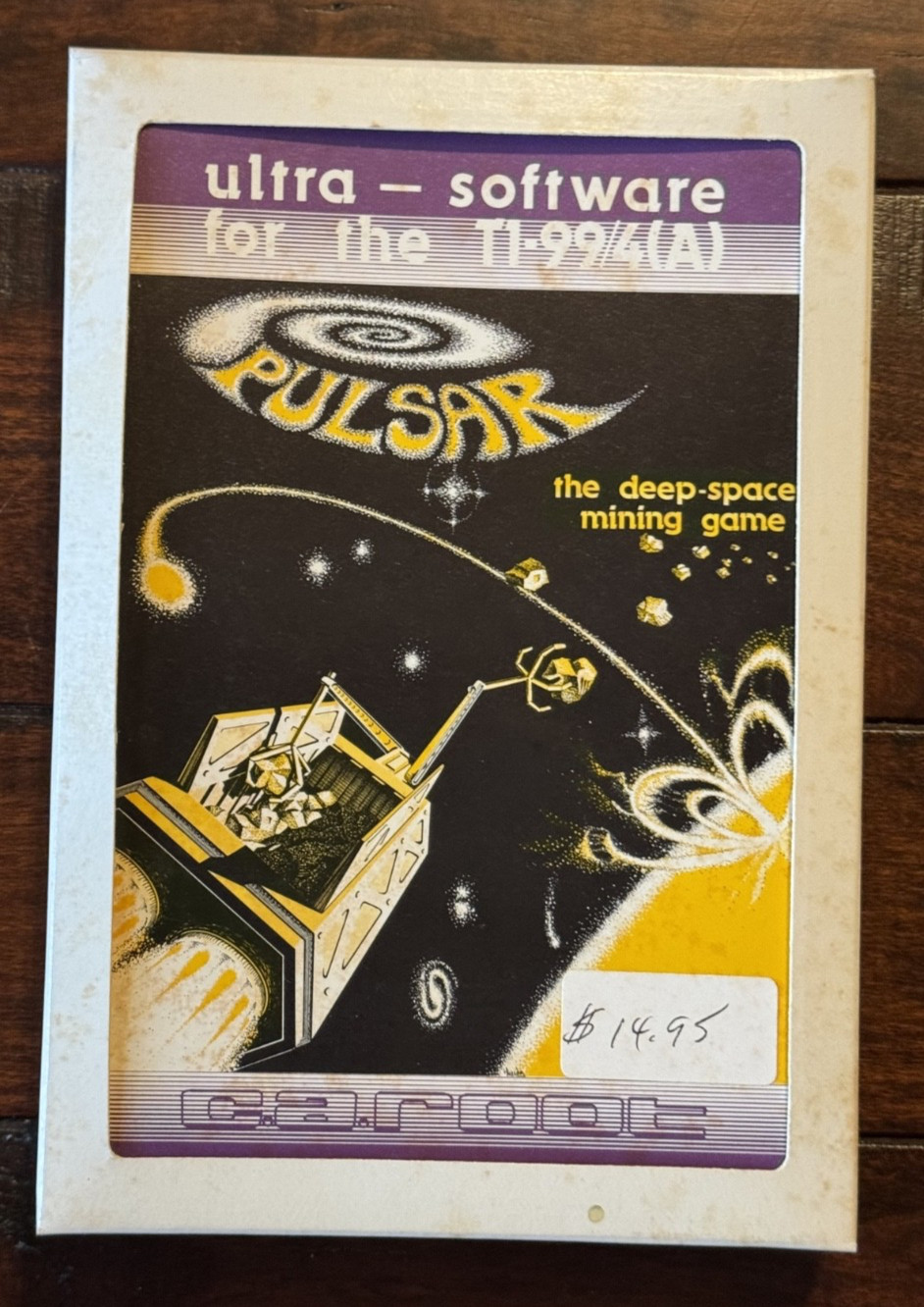 (VG) Pulsar TI-99/4A Cassette Game CIB Ultra Software X-BASIC