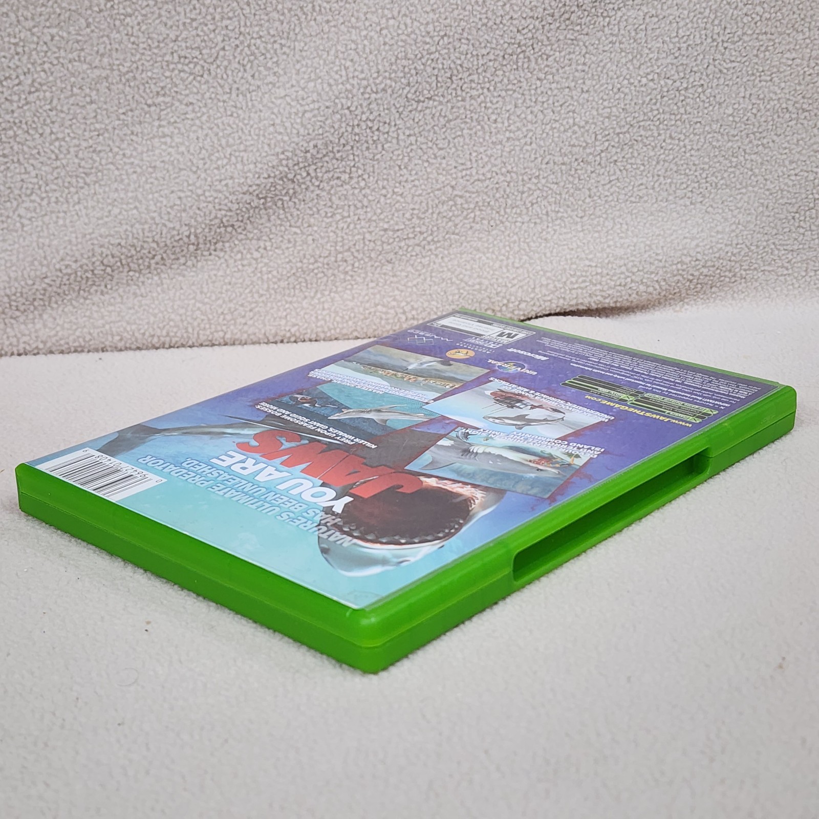 Jaws Unleashed Microsoft Xbox 2006 Complete CIB Cleaned Tested FAST SHIPPING!
