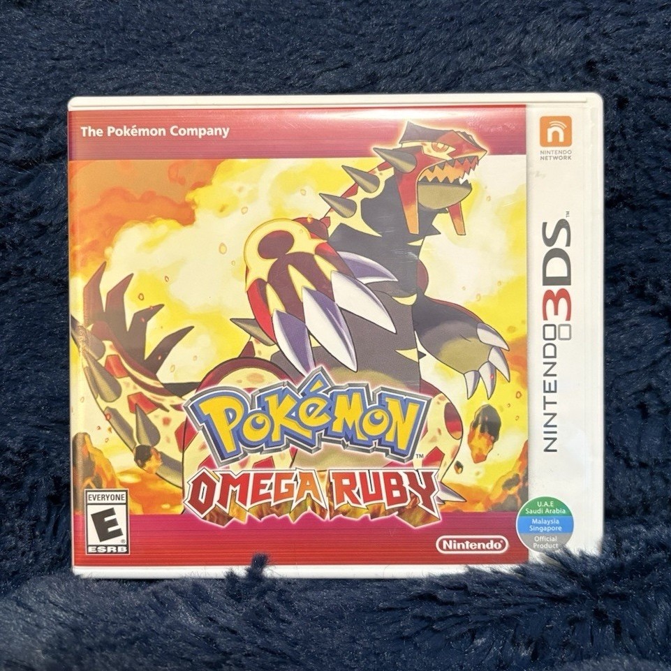 Pokémon Omega Ruby for Nintendo 3DS Game Cartridge w/ Case & Manual