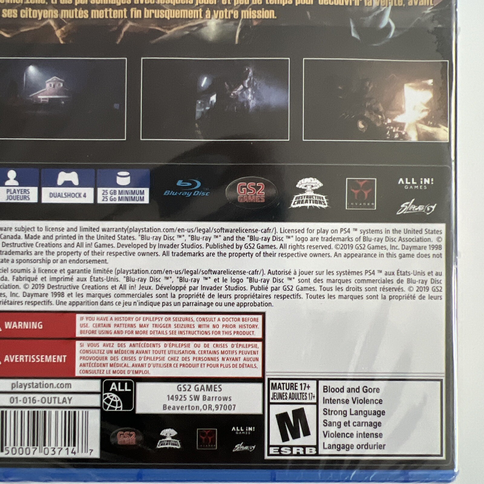 Daymare 1998 – Sony PlayStation 4