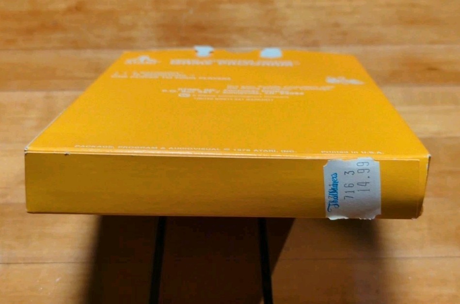 Breakout (for Atari 2600) Complete in Box CIB