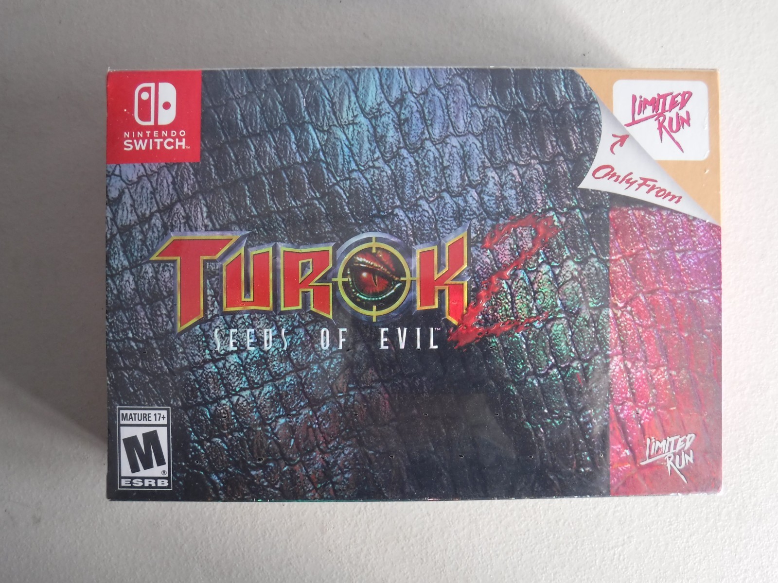 Turok 2: Seeds of Evil Remaster Limited Run Brand New Sealed Nintendo Switch
