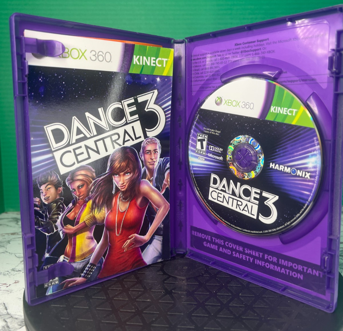 Dance Central 3 Xbox 360 Kinect Game Harmonix Walmart Bonus Tracks