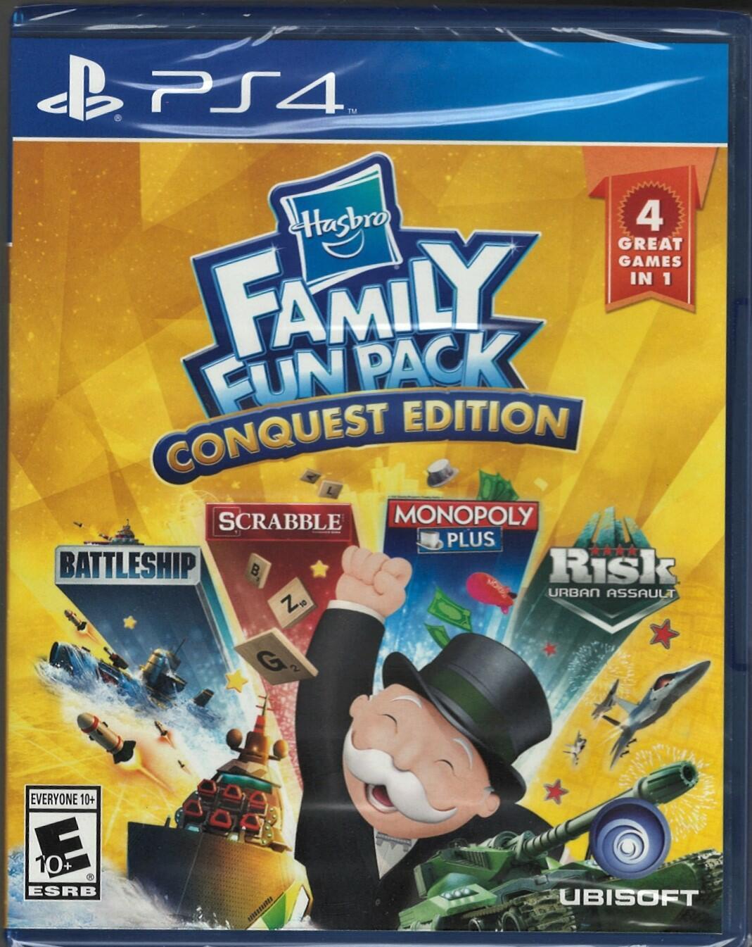 Hasbro Family Fun Pack Conquest Edition PS4 (Brand New Factory Sealed US Version