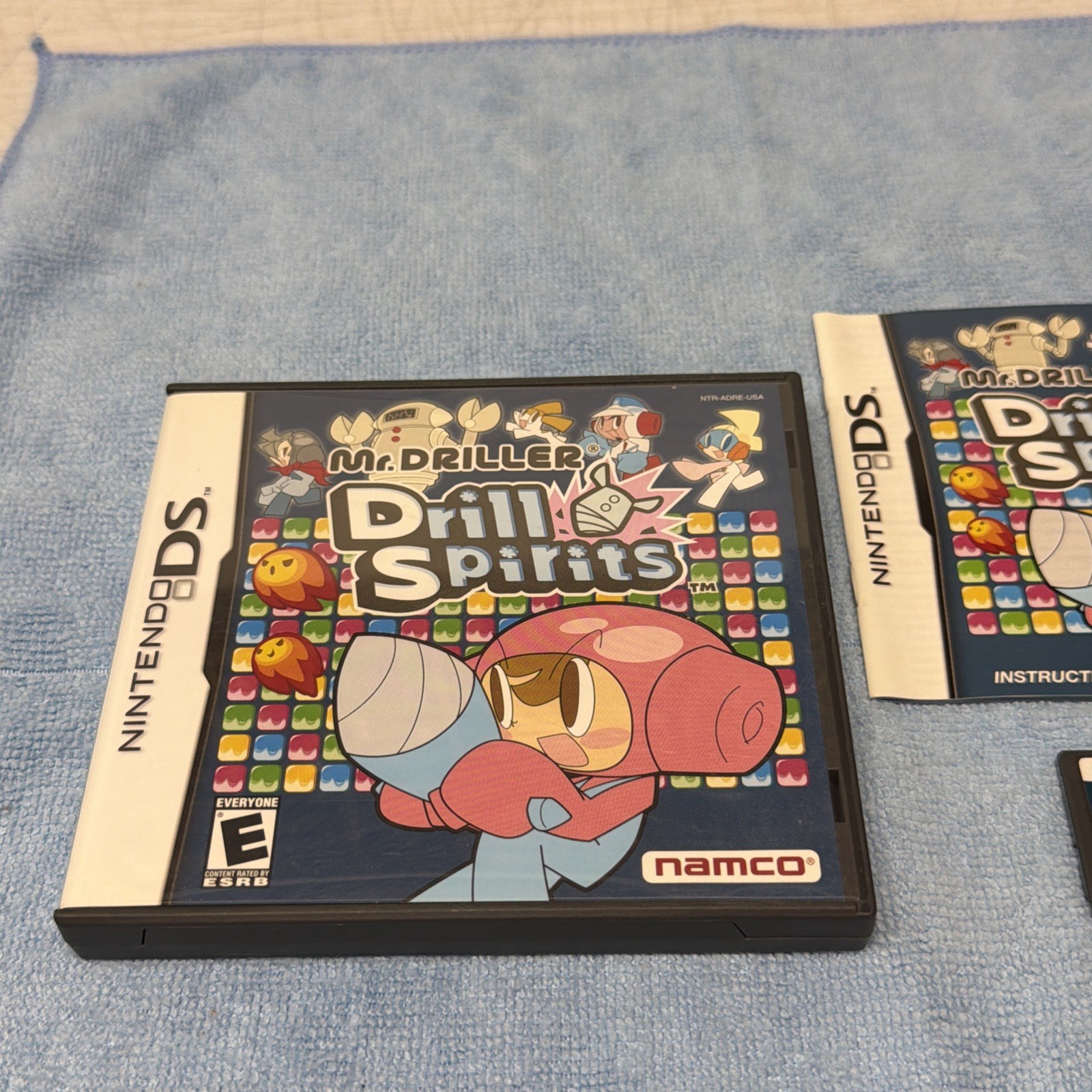 Mr. Driller: Drill Spirits (Nintendo DS, 2004) Complete With Box And Manual Mint