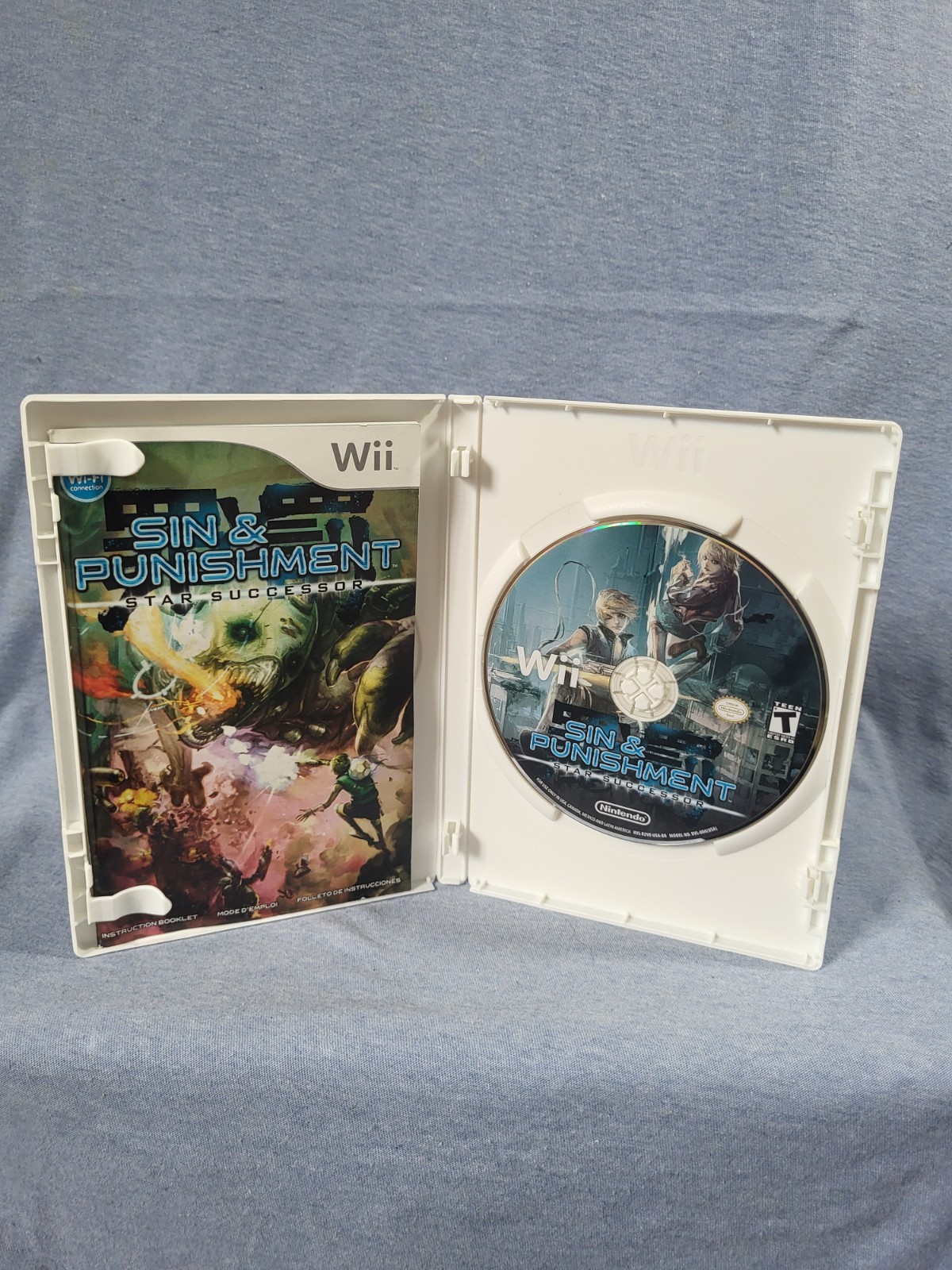 Sin and Punishment Star Successor (Nintendo Wii) Complete In Box CIB