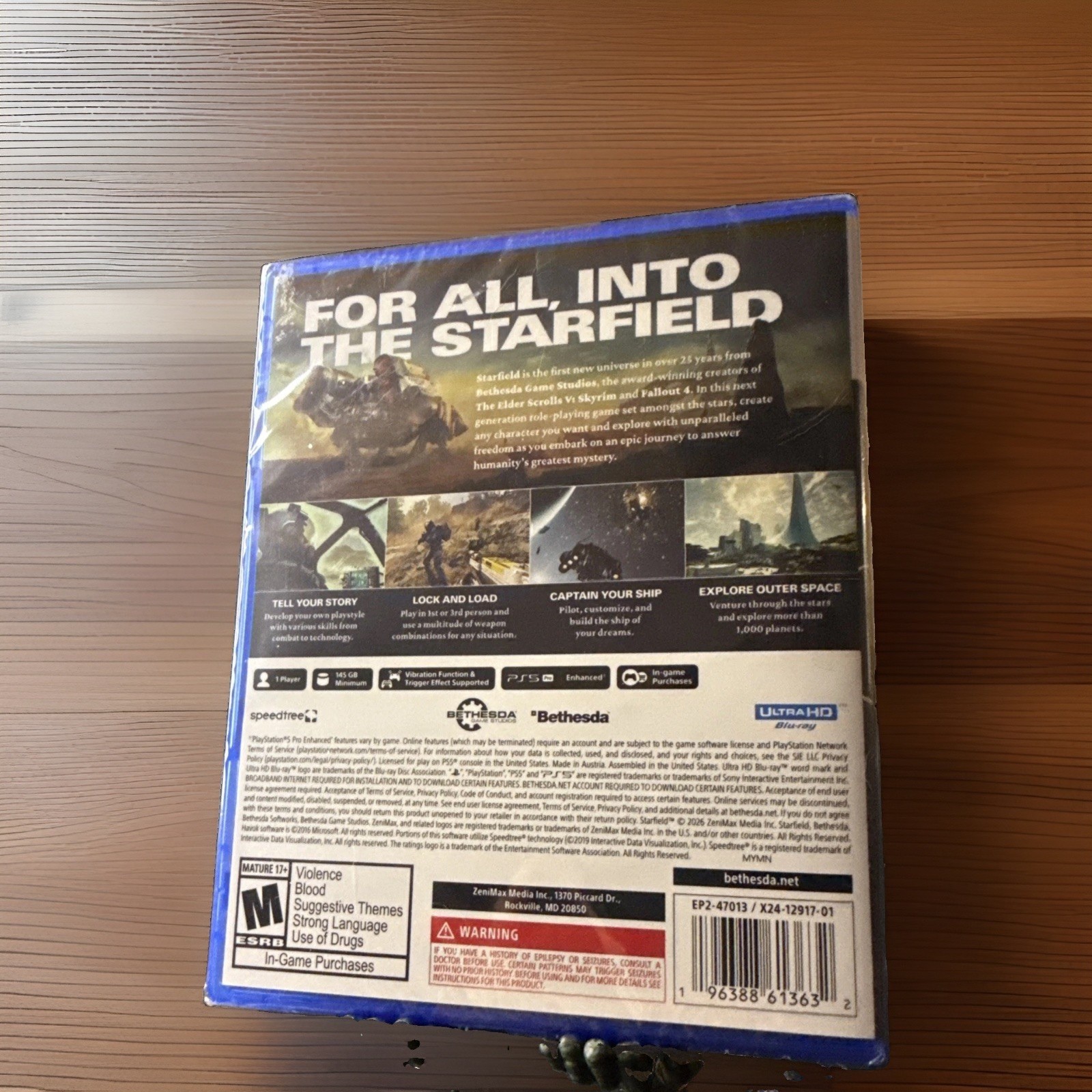 Starfield Standard Edition – Sony PlayStation 5 – New – Sealed