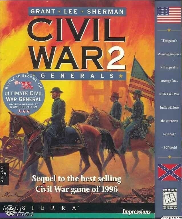 CIVIL WAR GENERALS 2 +1Clk Windows 11 10 8 7 Vista XP Install