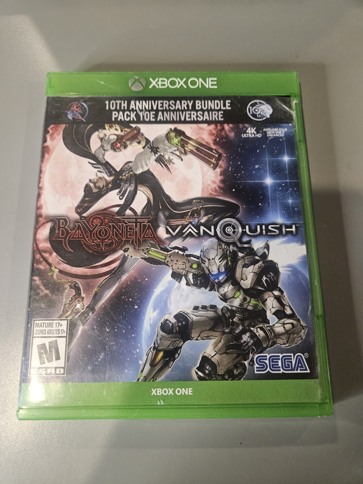 Bayonetta / Vanquish: 10th Anniversary Bundle (Xbox One, 2020) Used
