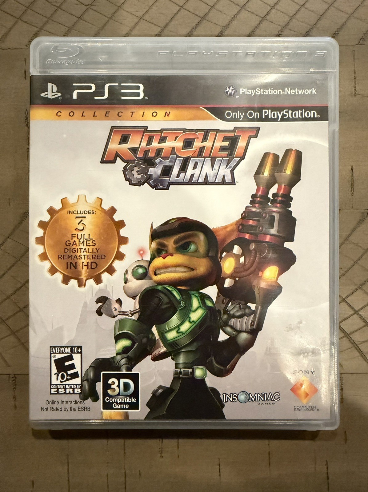 Ratchet & Clank Collection; Insert Included (Sony PlayStation 3, 2012)