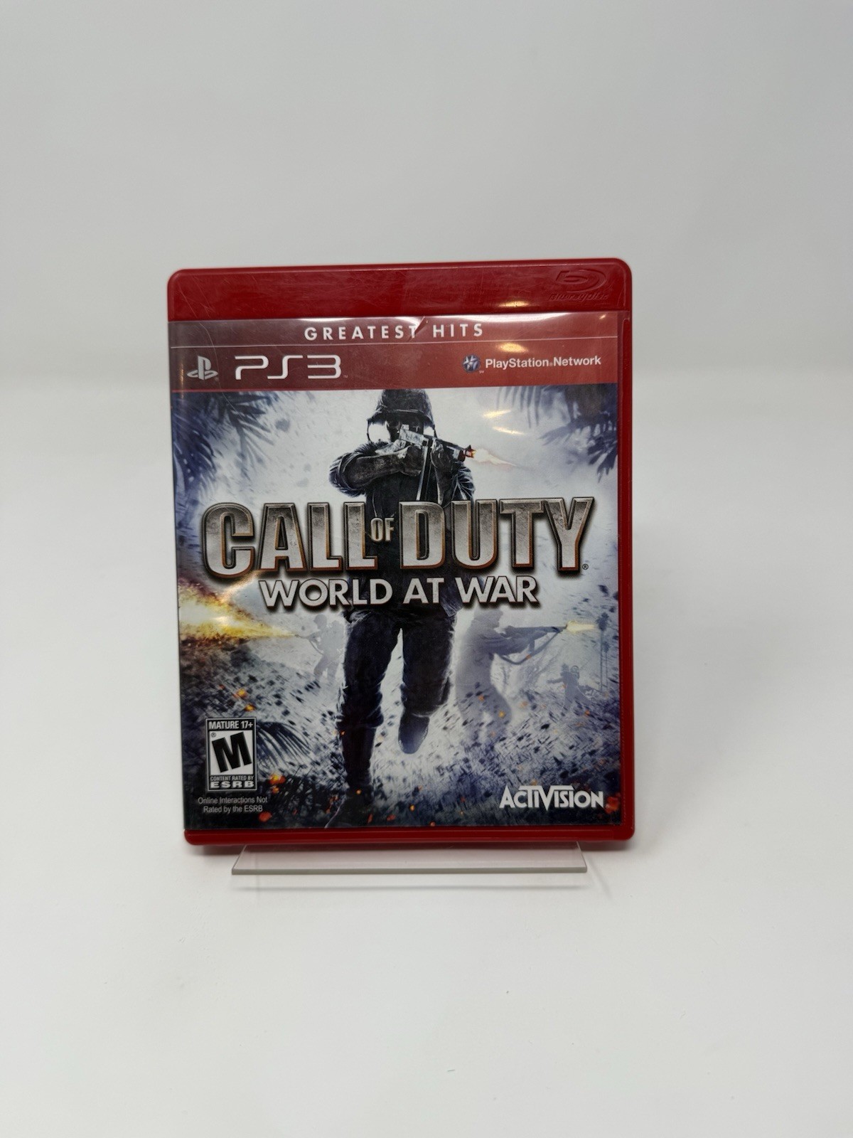 Call of Duty: World at War — Greatest Hits (Sony PlayStation 3, 2010) No Manual