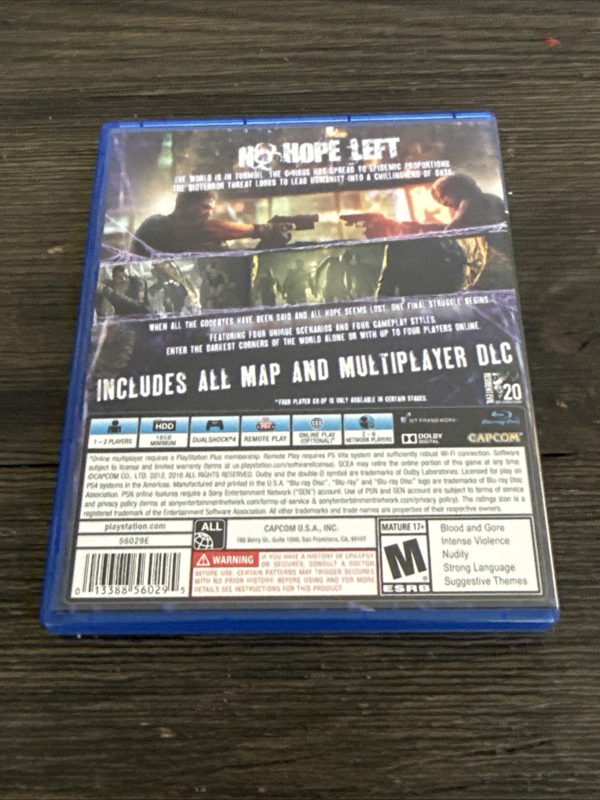 Resident Evil 6 – Sony PlayStation 4