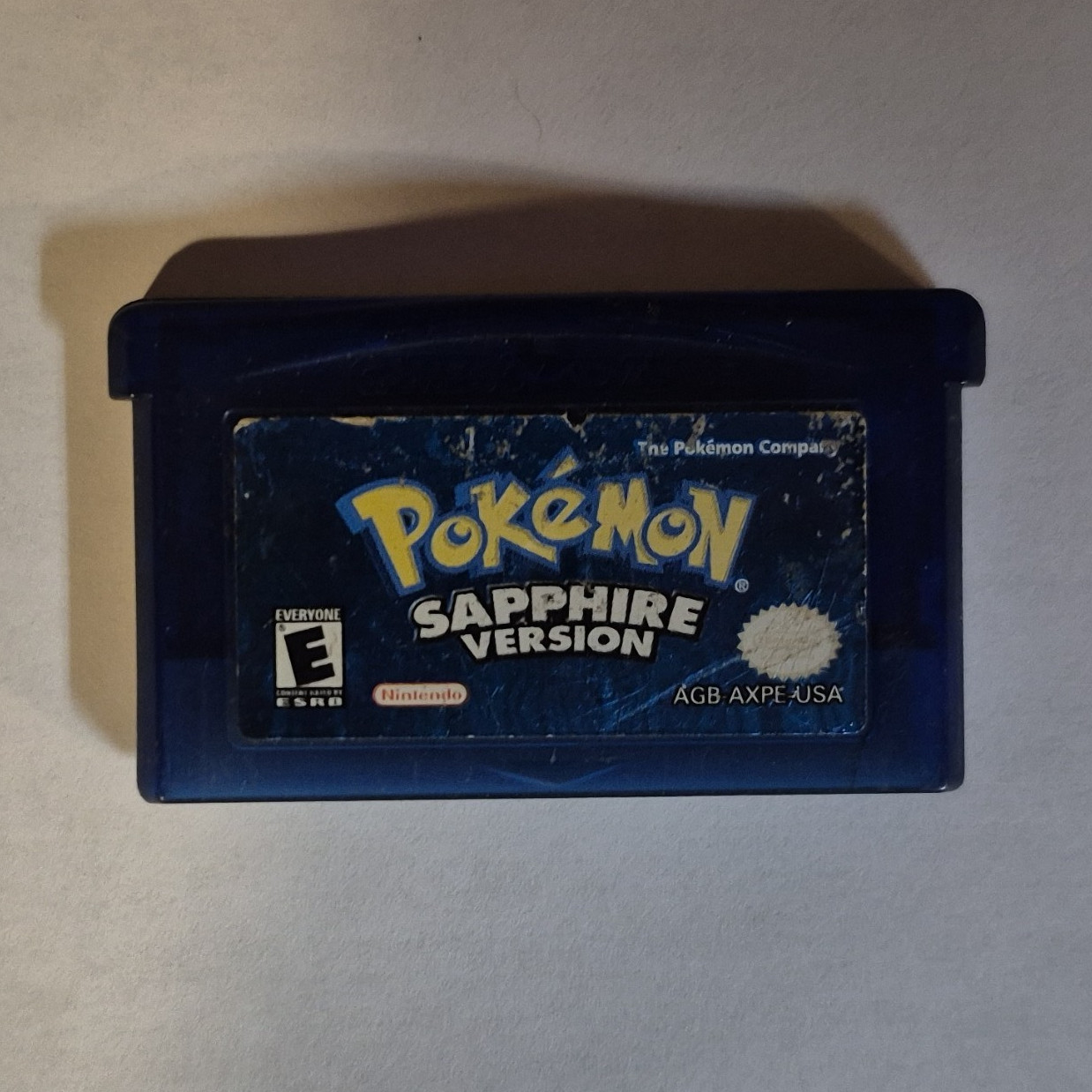 Pokémon Sapphire Version Nintendo Game Boy Advance JRPG 2003 E NTSC-U/C Cart