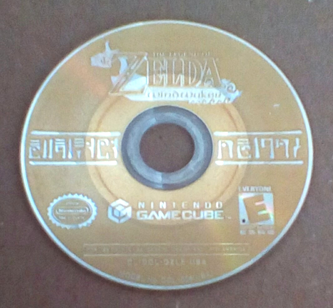 LEGEND OF ZELDA WIND WAKER NINTENDO GAMECUBE DISC UNTESTED FOR PARTS OR REPAIR