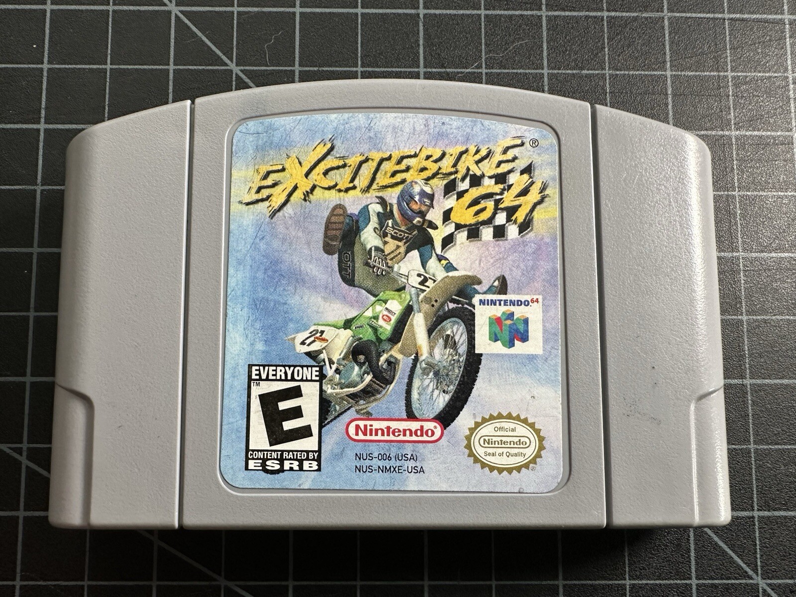 Excitebike 64 (Nintendo 64, 2000) N64 Authentic-Cartridge Only-TESTED-Working!