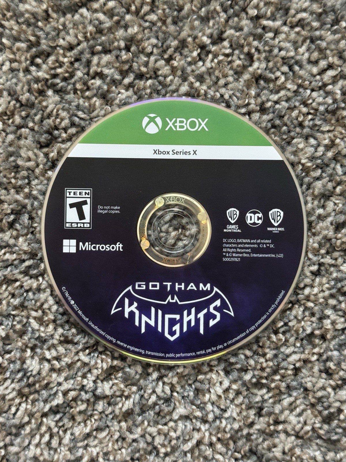 Gotham Knights Xbox Series X Disc Only Tested Working DC Action RPG WB Games