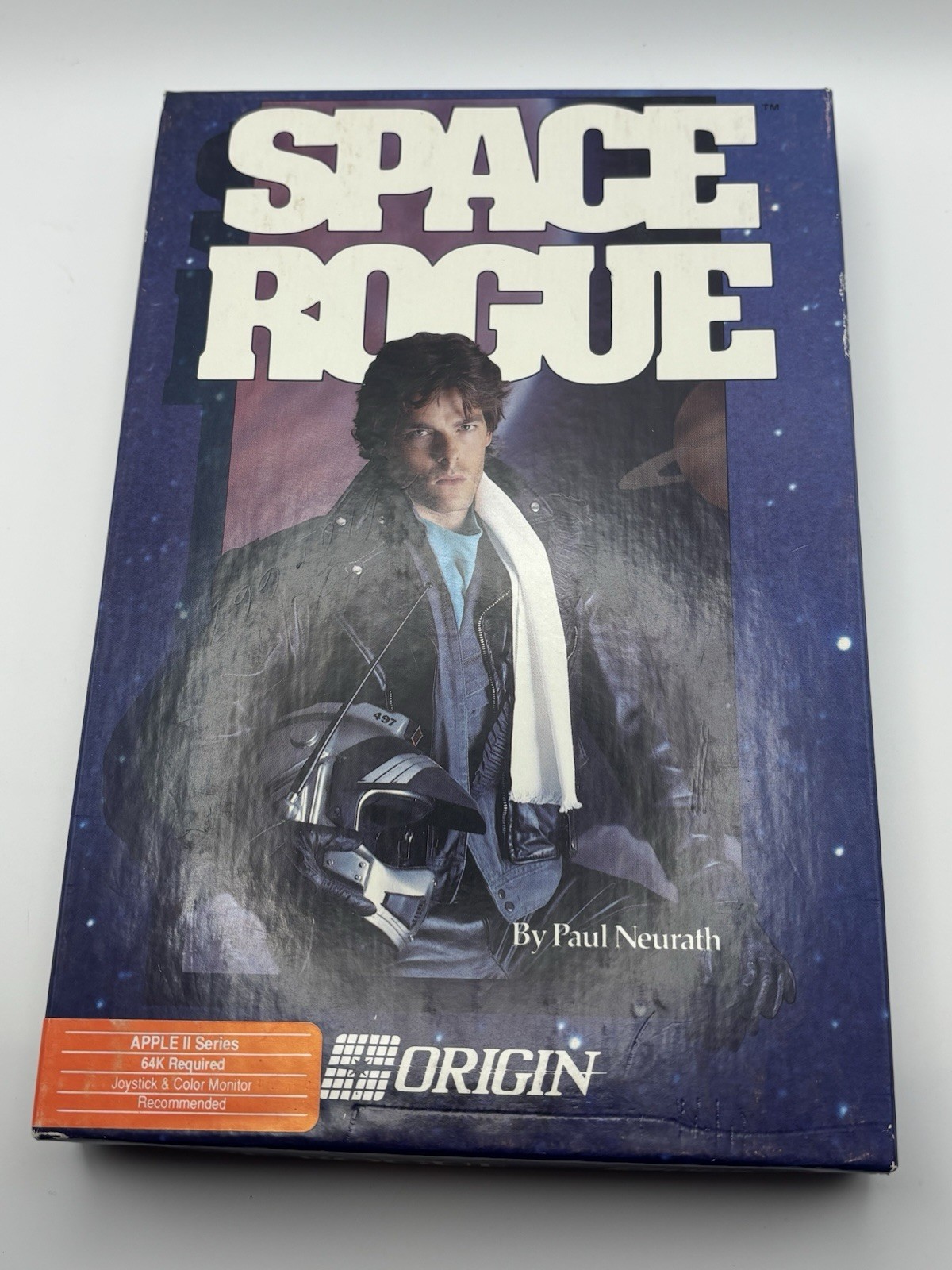 Space Rogue Paul Neurath (Origin Software, 1989, Apple II) TESTED WORKS CIB